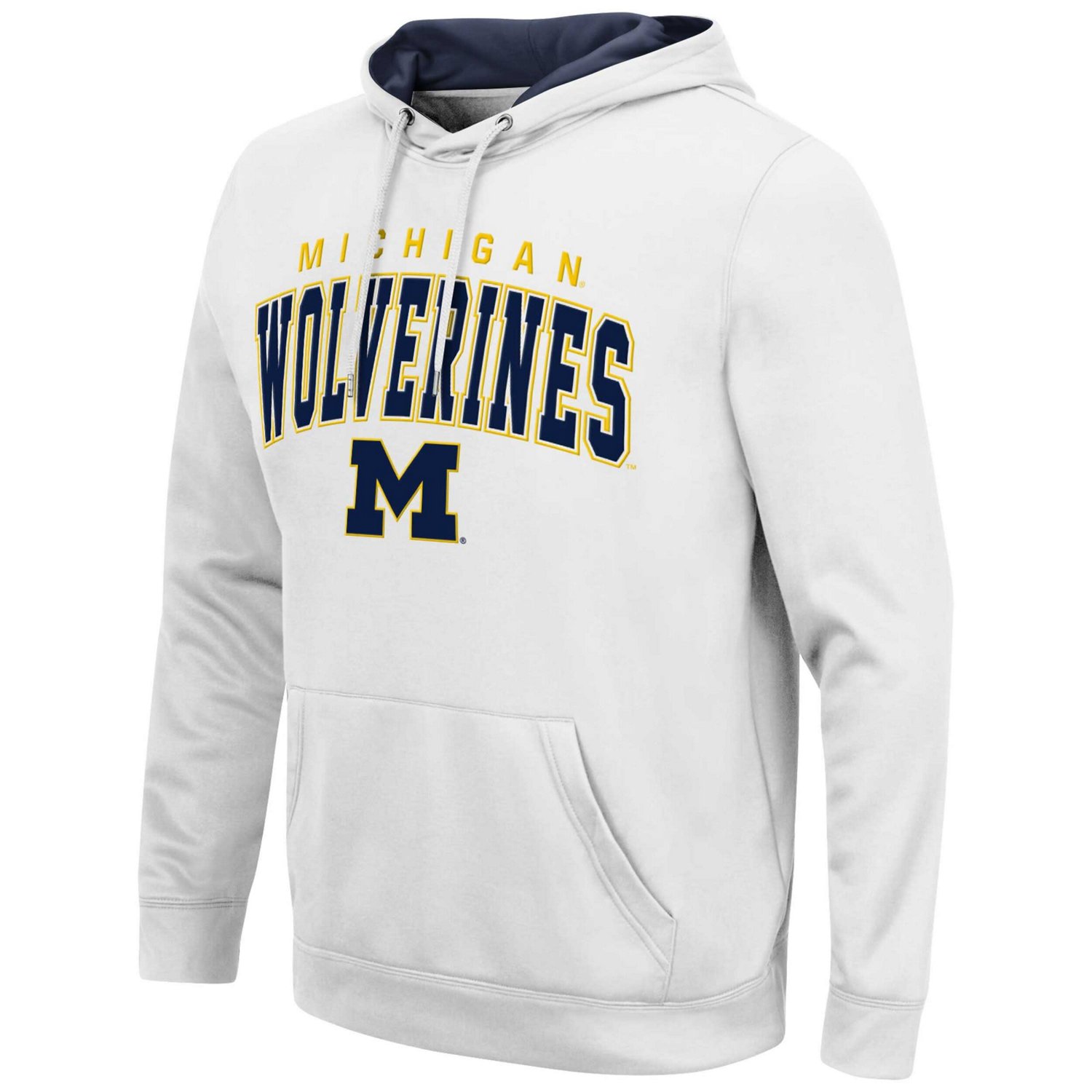 Colosseum Michigan Wolverines Resistance Pullover Hoodie - view number 2