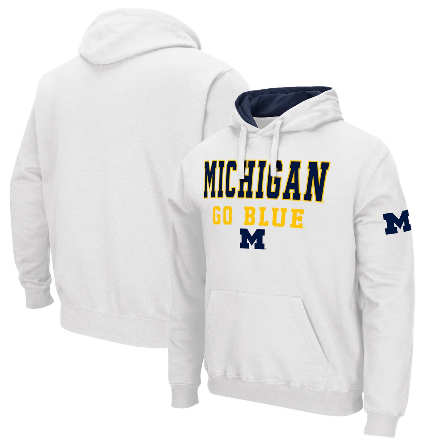 Colosseum Michigan Wolverines Sunrise Pullover Hoodie - view number 1