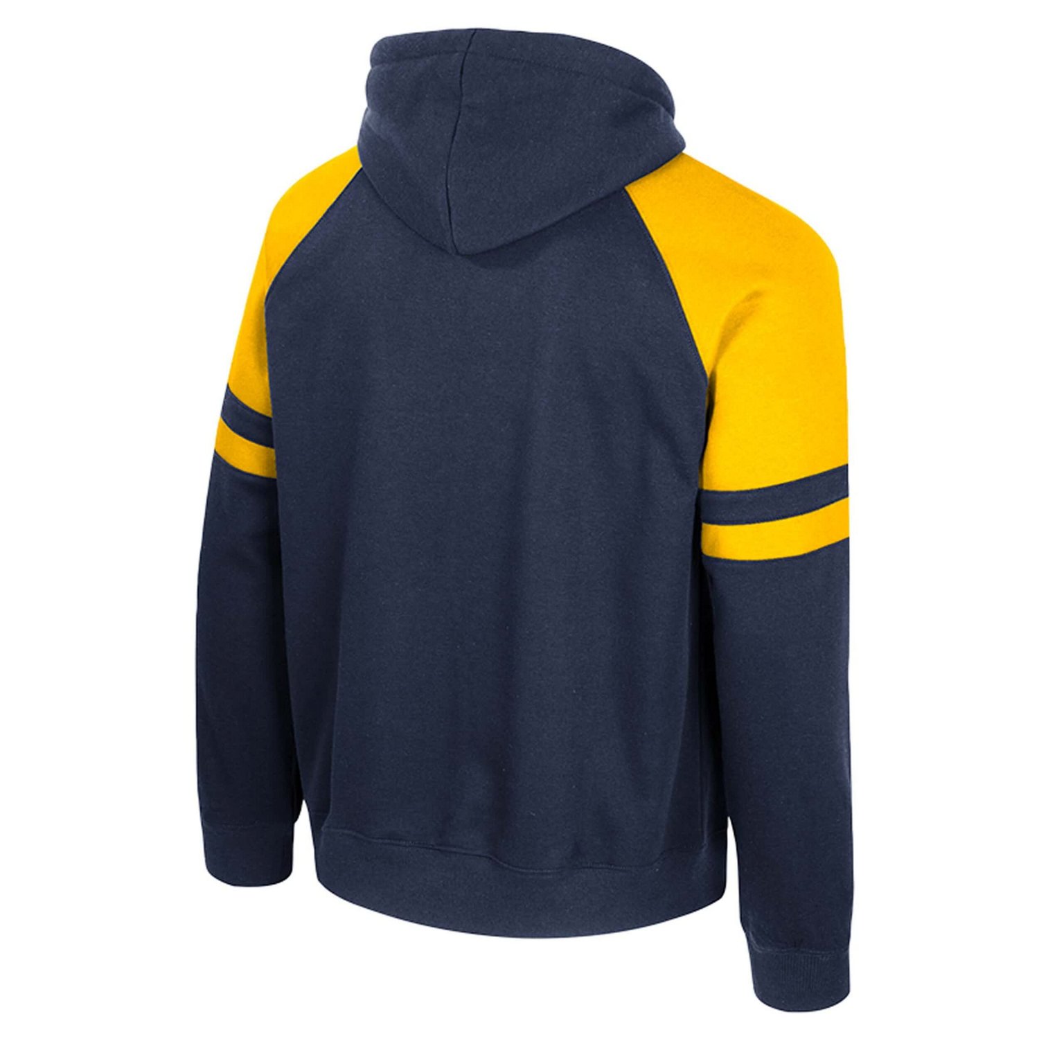 Colosseum Michigan Wolverines Todd Raglan Pullover Hoodie - view number 3