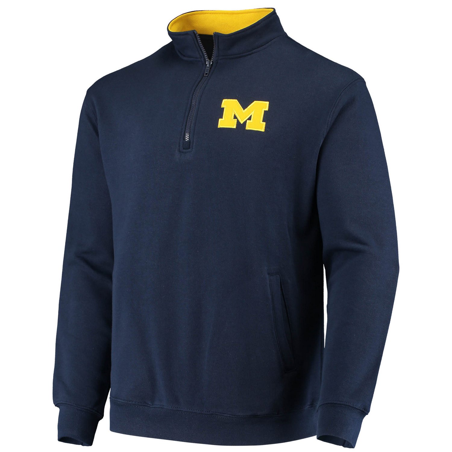 Colosseum Michigan Wolverines Tortugas Logo Quarter-Zip Jacket - view number 2