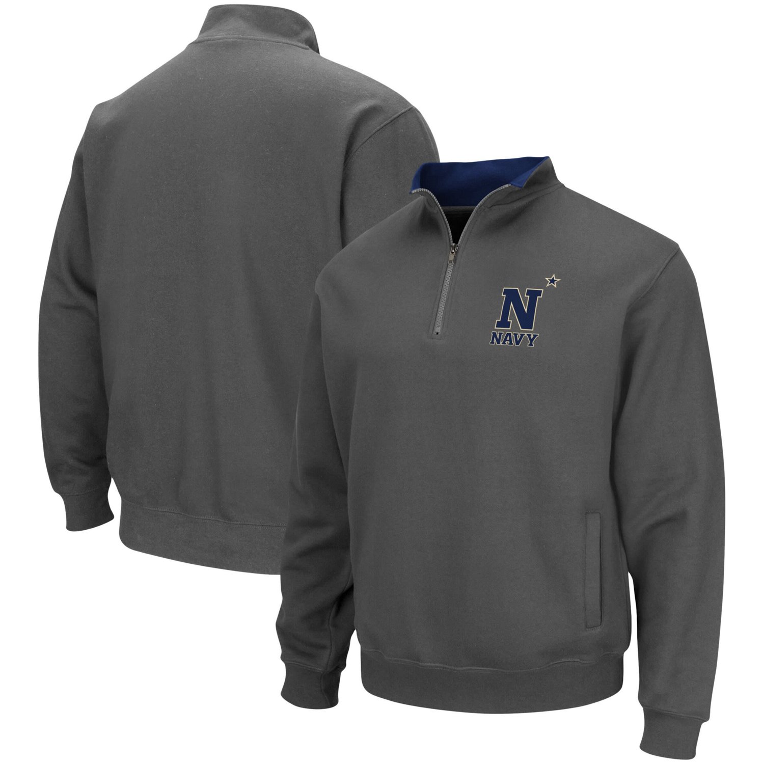 Colosseum Midshipmen Tortugas Team Logo Quarter-Zip Jacket - view number 1