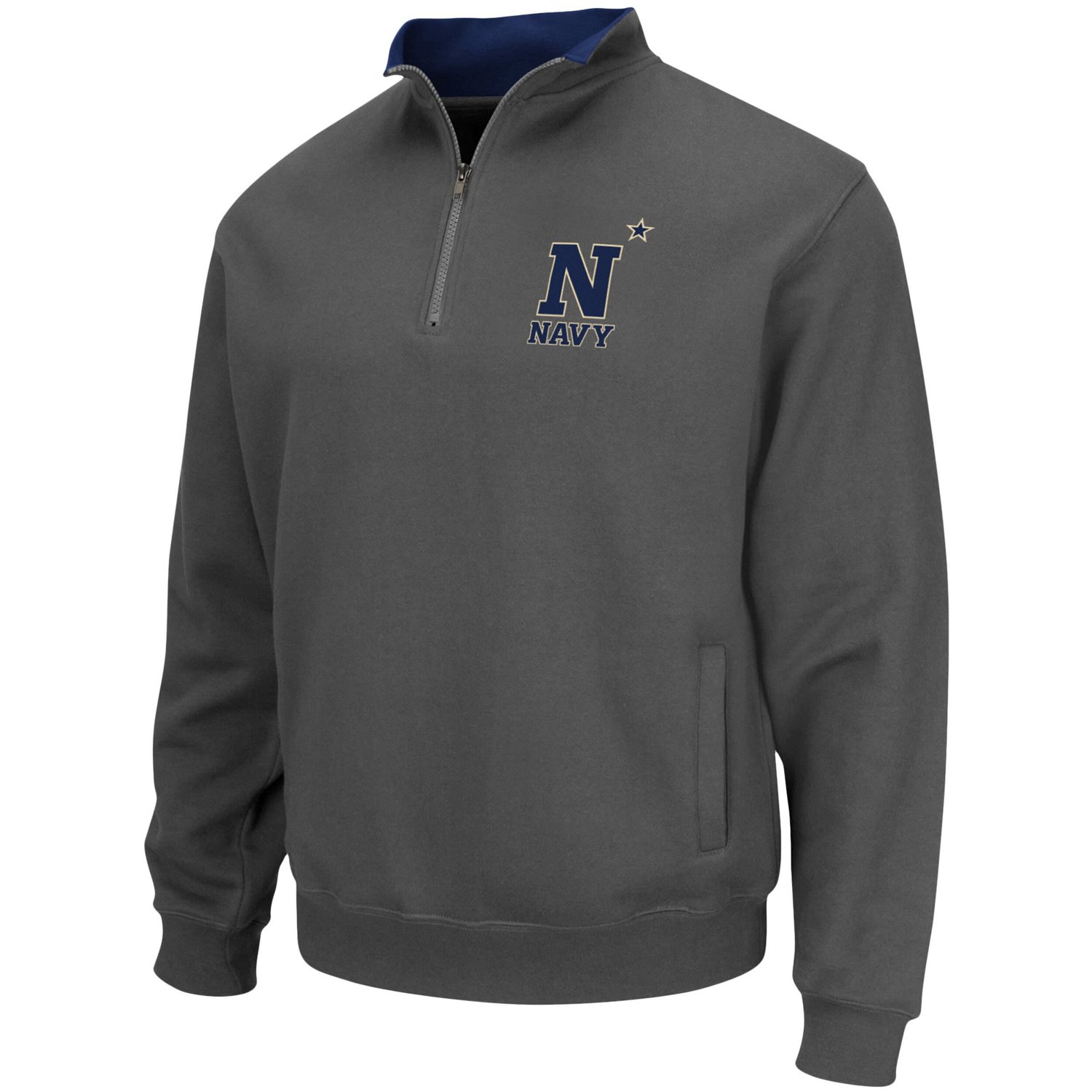 Colosseum Midshipmen Tortugas Team Logo Quarter-Zip Jacket - view number 2