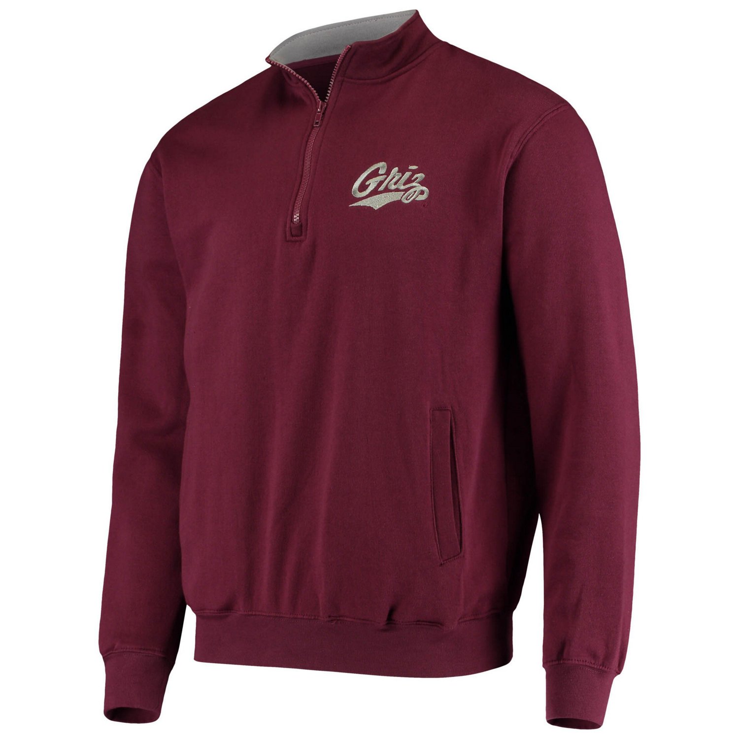 Colosseum Montana Grizzlies Tortugas Logo Quarter-Zip Jacket                                                                     - view number 2