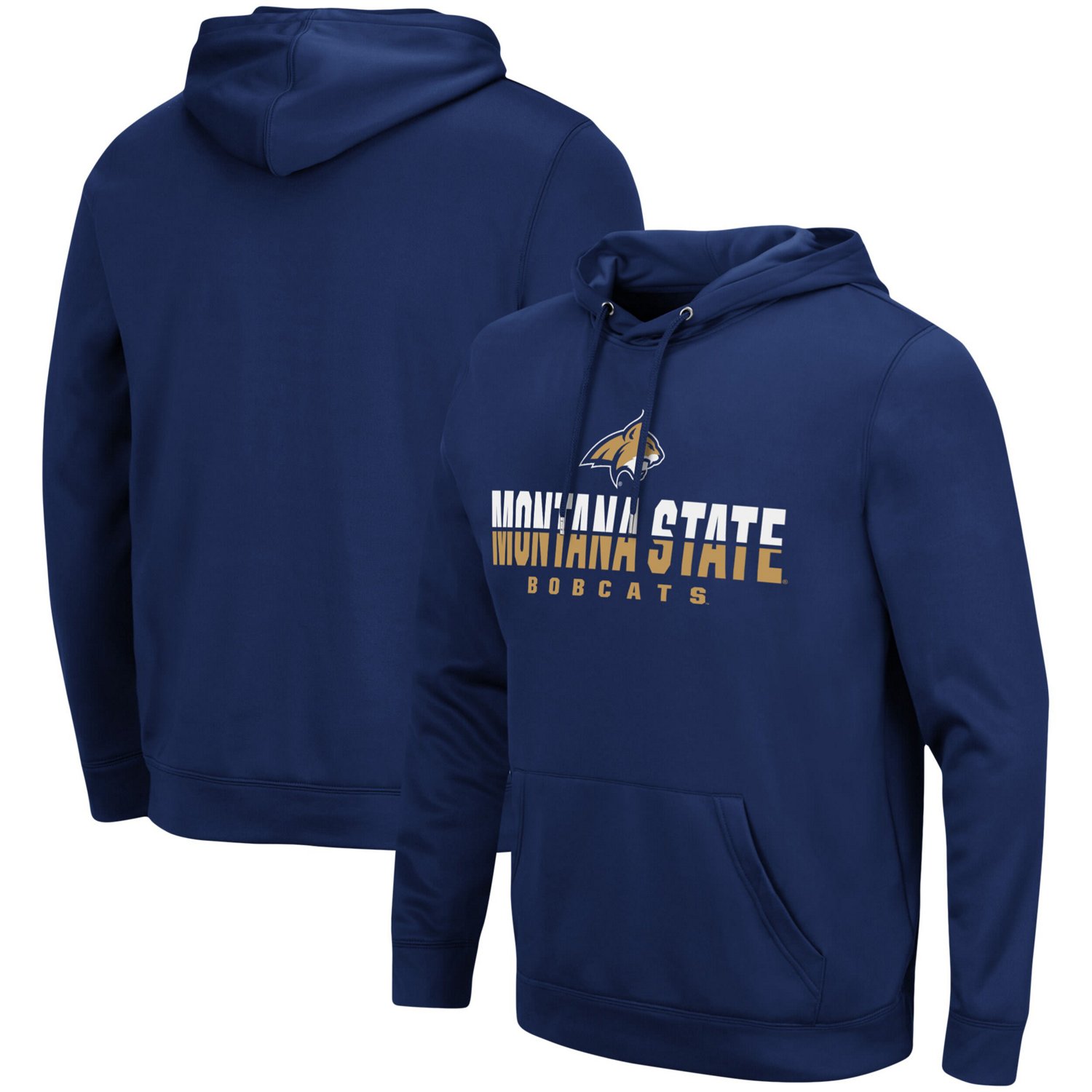 Colosseum Montana State Bobcats Lantern Pullover Hoodie - view number 1