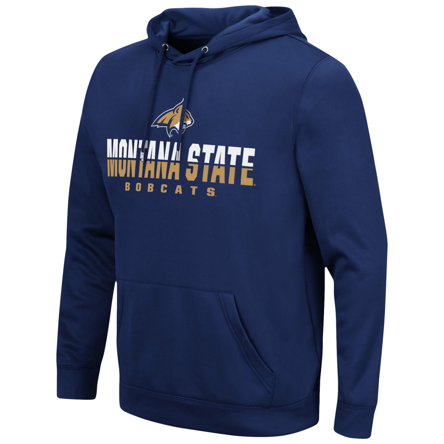 Colosseum Montana State Bobcats Lantern Pullover Hoodie - view number 2