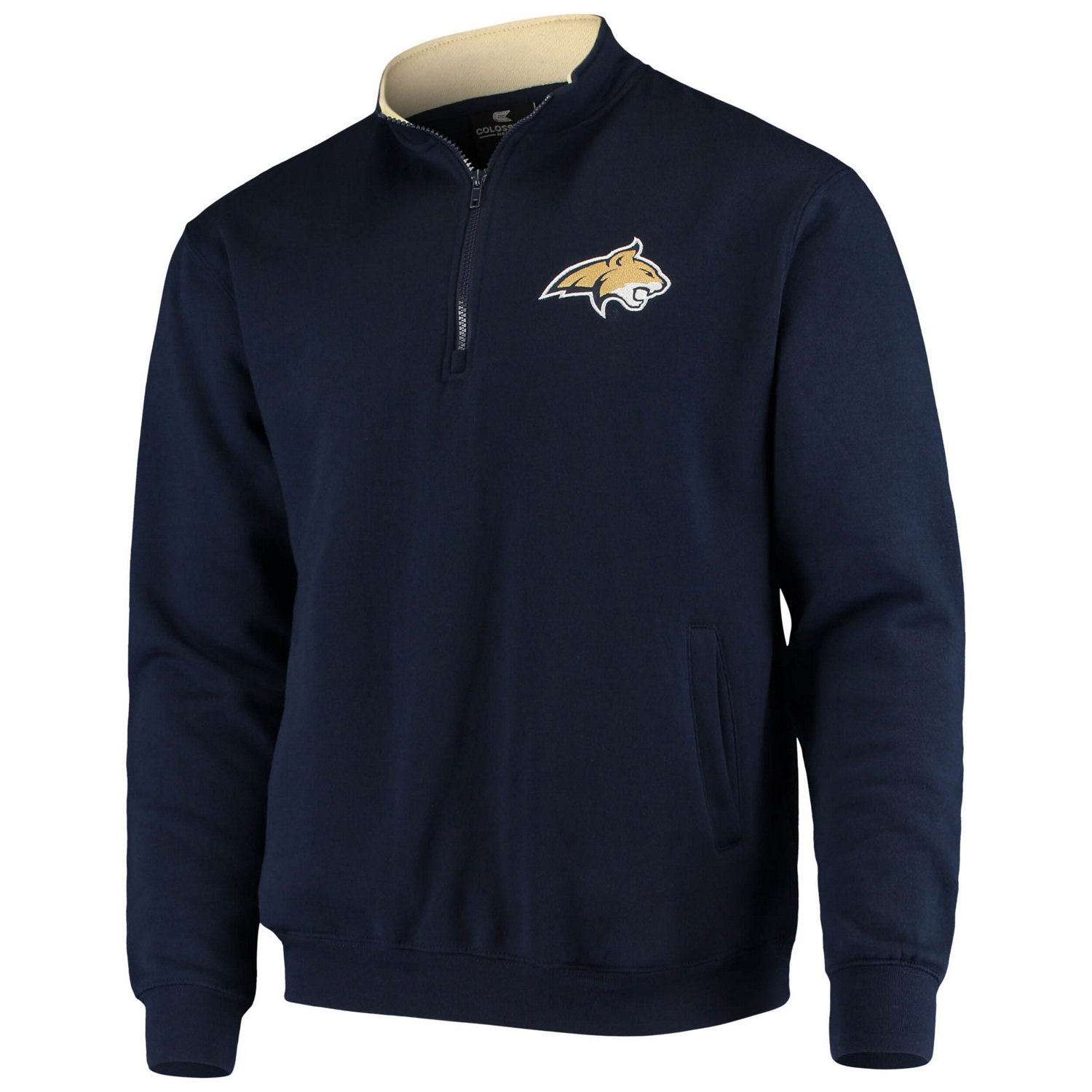 Colosseum Montana State Bobcats Tortugas Logo Quarter-Zip Jacket                                                                 - view number 2