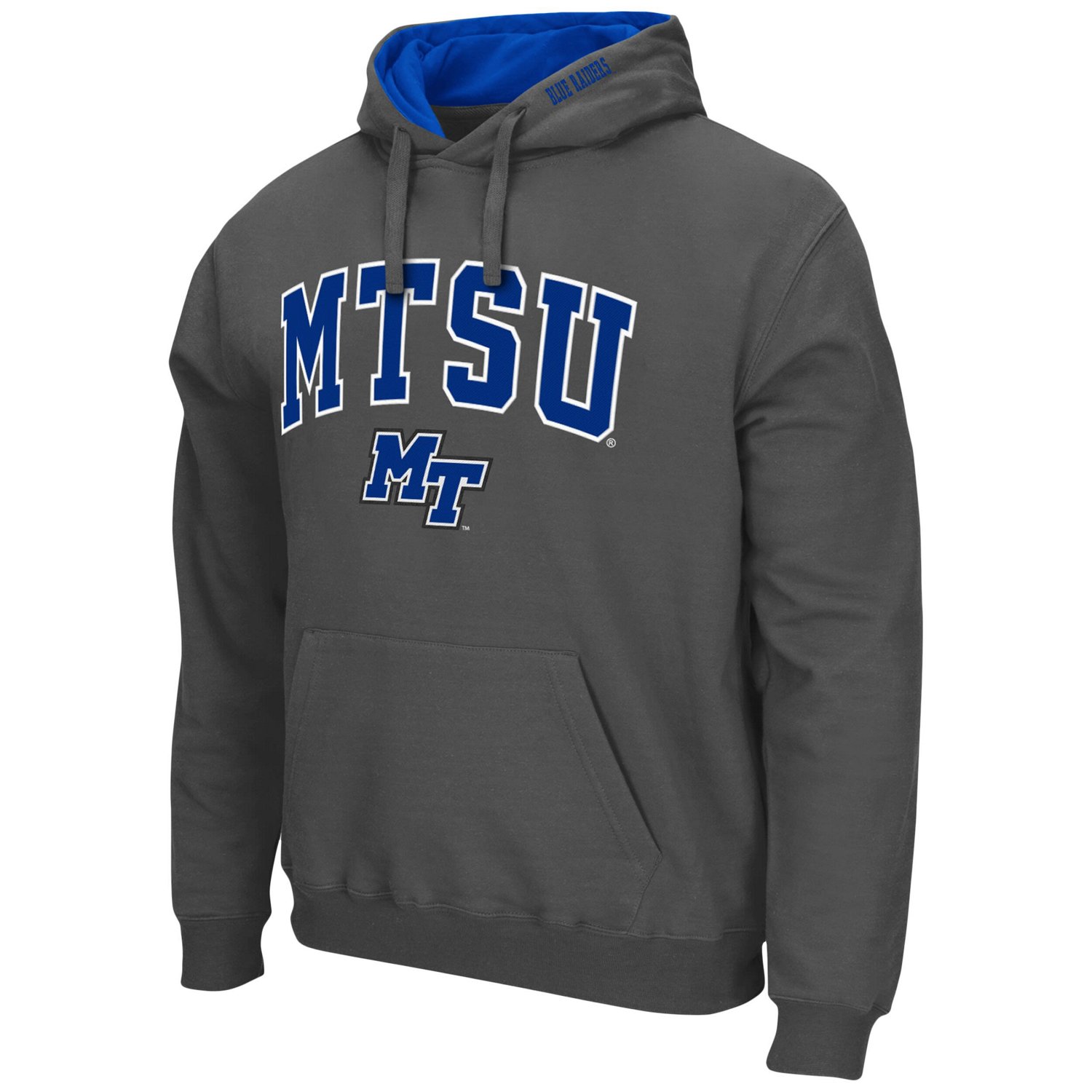 Colosseum MTSU Raiders Arch and Logo Pullover Hoodie - view number 2