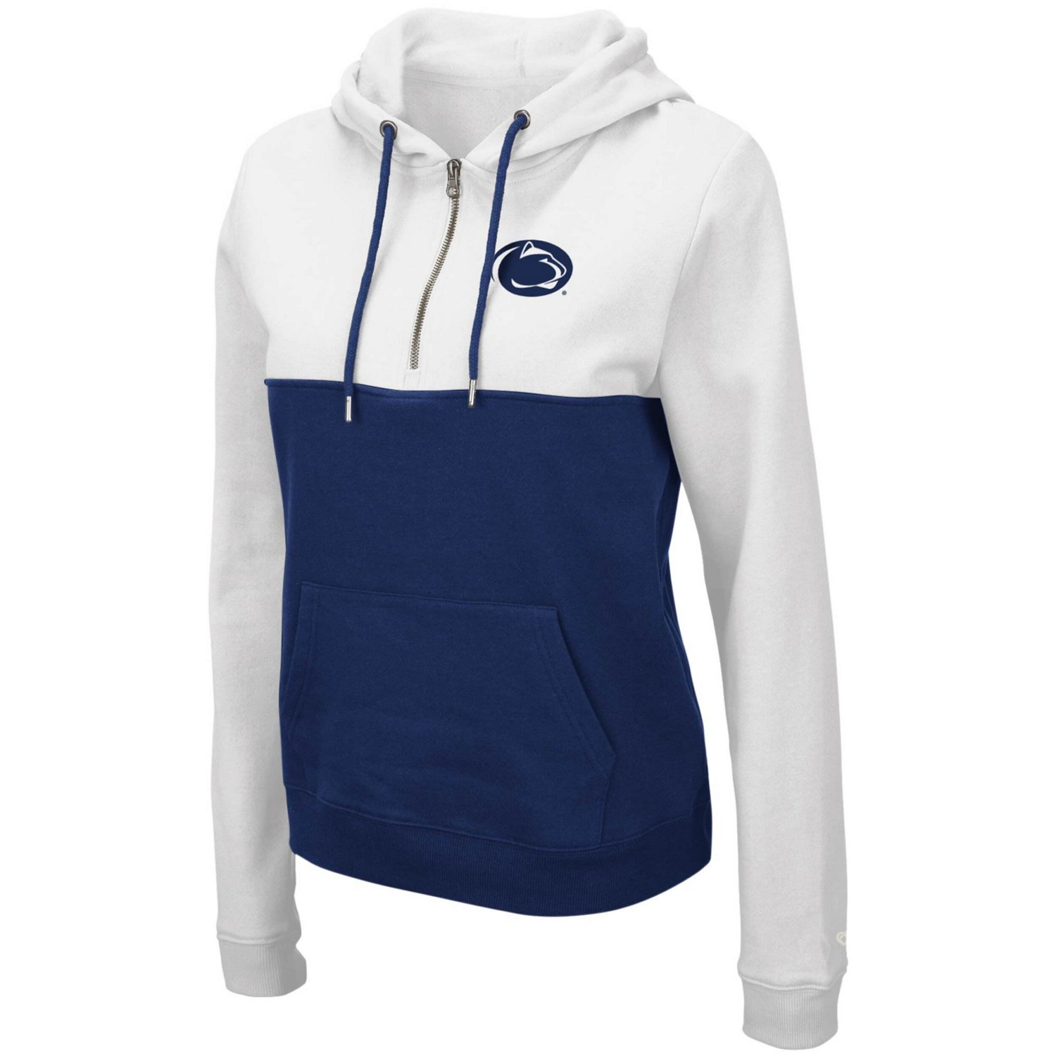 Colosseum Navy Penn State Nittany Lions Aidan Lightweight Half-Zip Hoodie