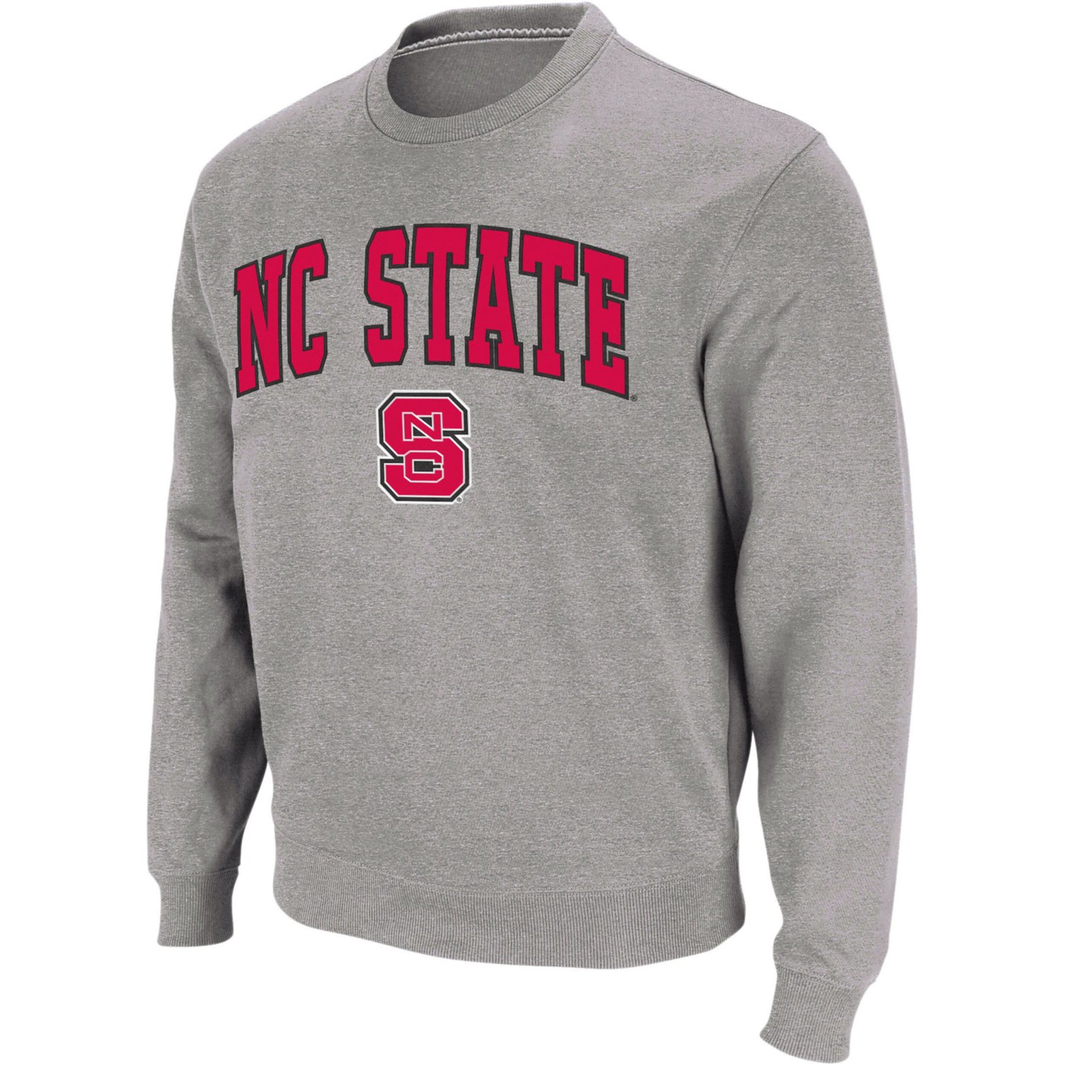 Colosseum NC State Wolfpack Arch  Logo Crew Neck Sweatshirt                                                                      - view number 2