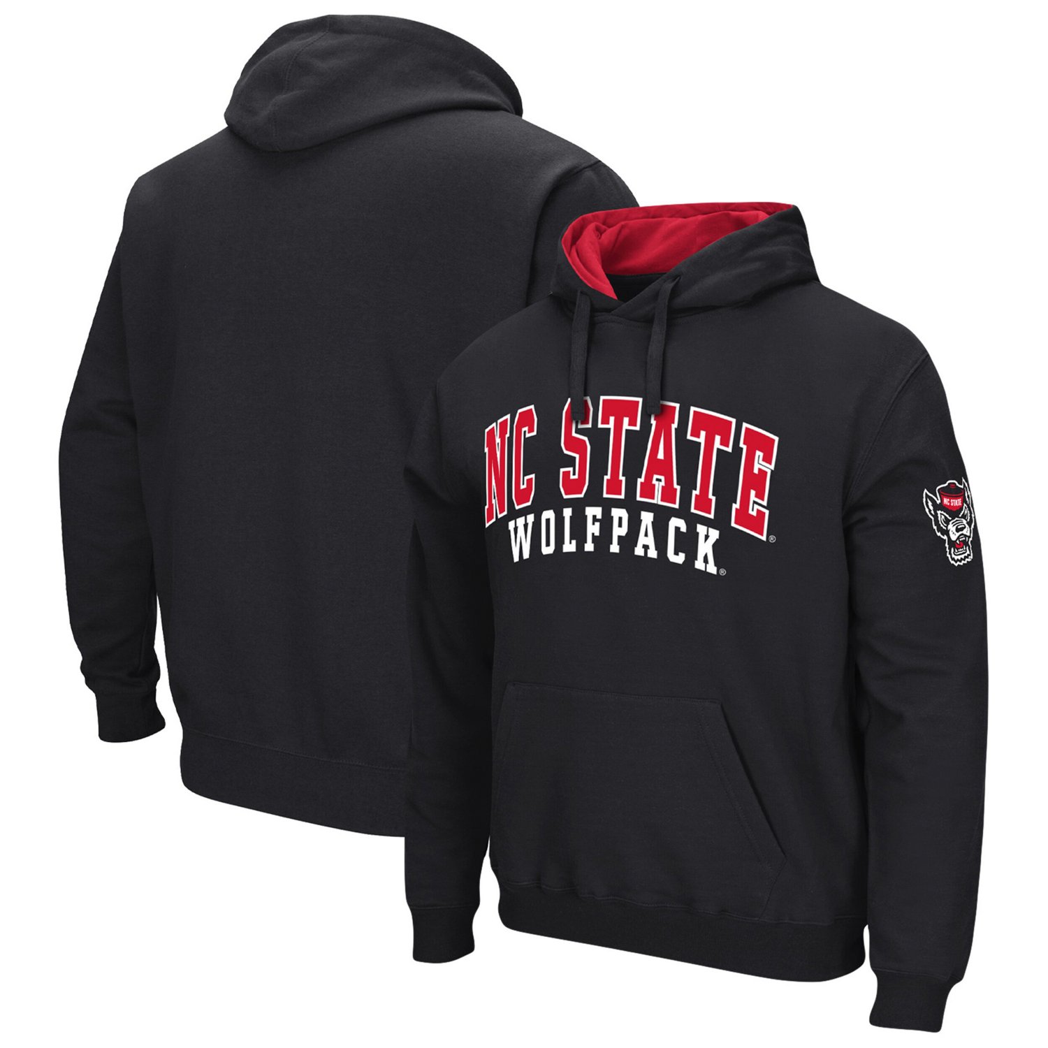 Colosseum NC State Wolfpack Double Arch Pullover Hoodie - view number 1