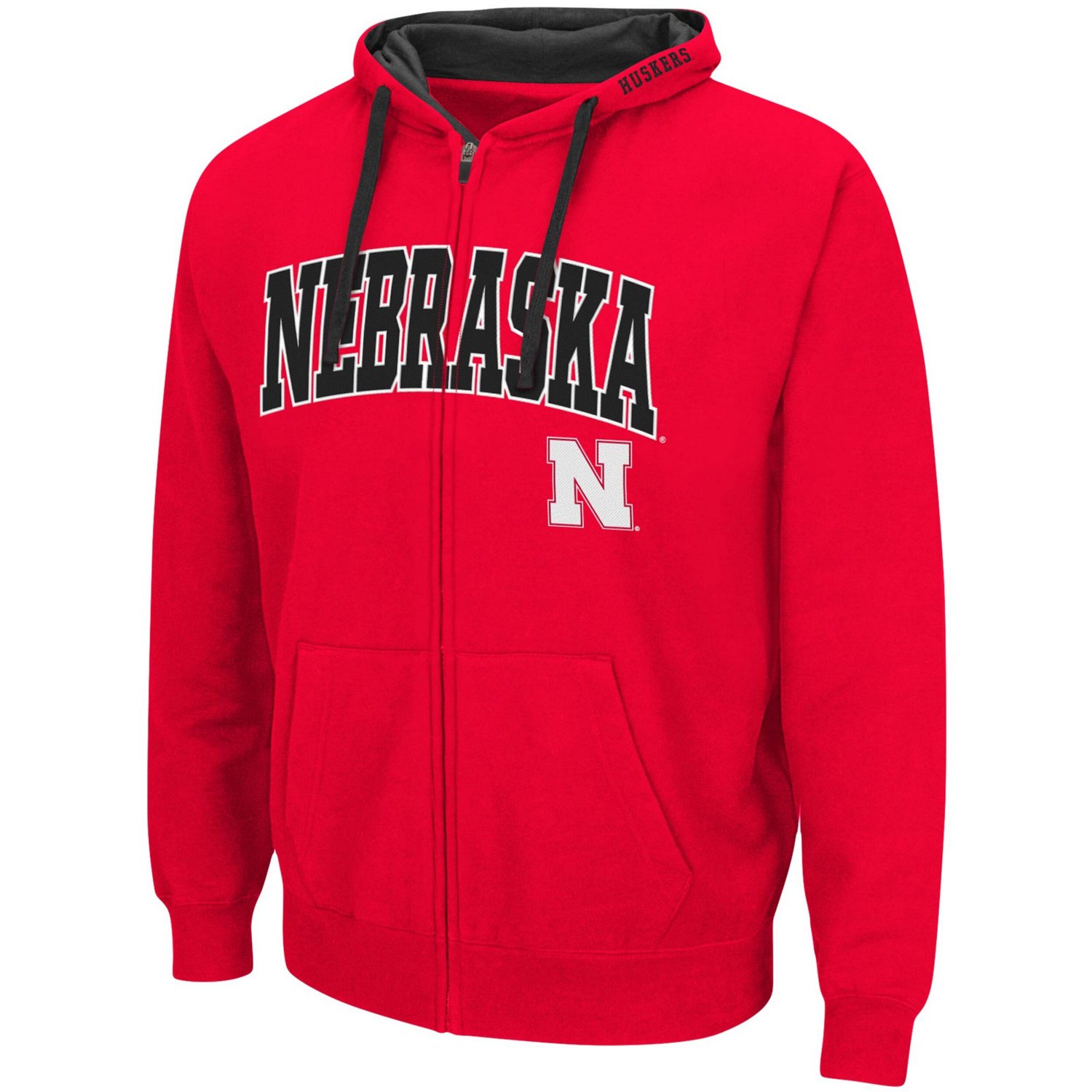 Colosseum Nebraska Huskers Big  Tall Full-Zip Hoodie - view number 2