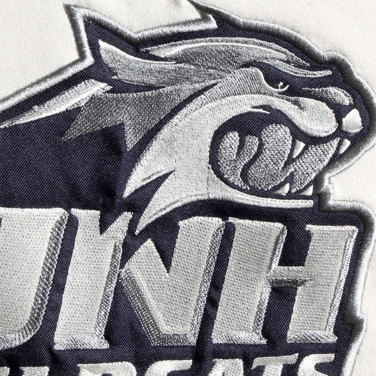 Colosseum New Hampshire Wildcats 20 Lace-Up Pullover Hoodie - view number 3