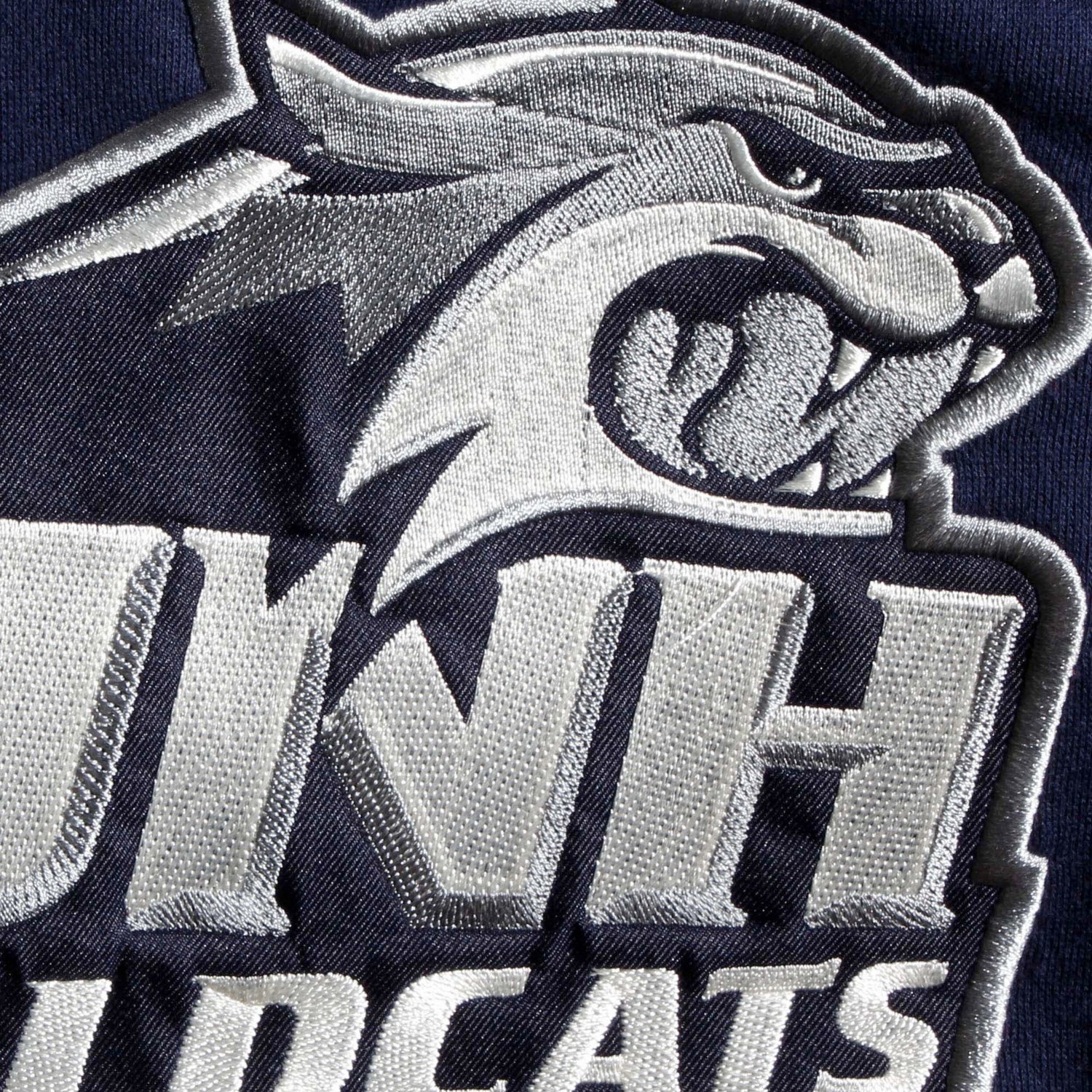Colosseum New Hampshire Wildcats 20 Lace-Up Pullover Hoodie - view number 3