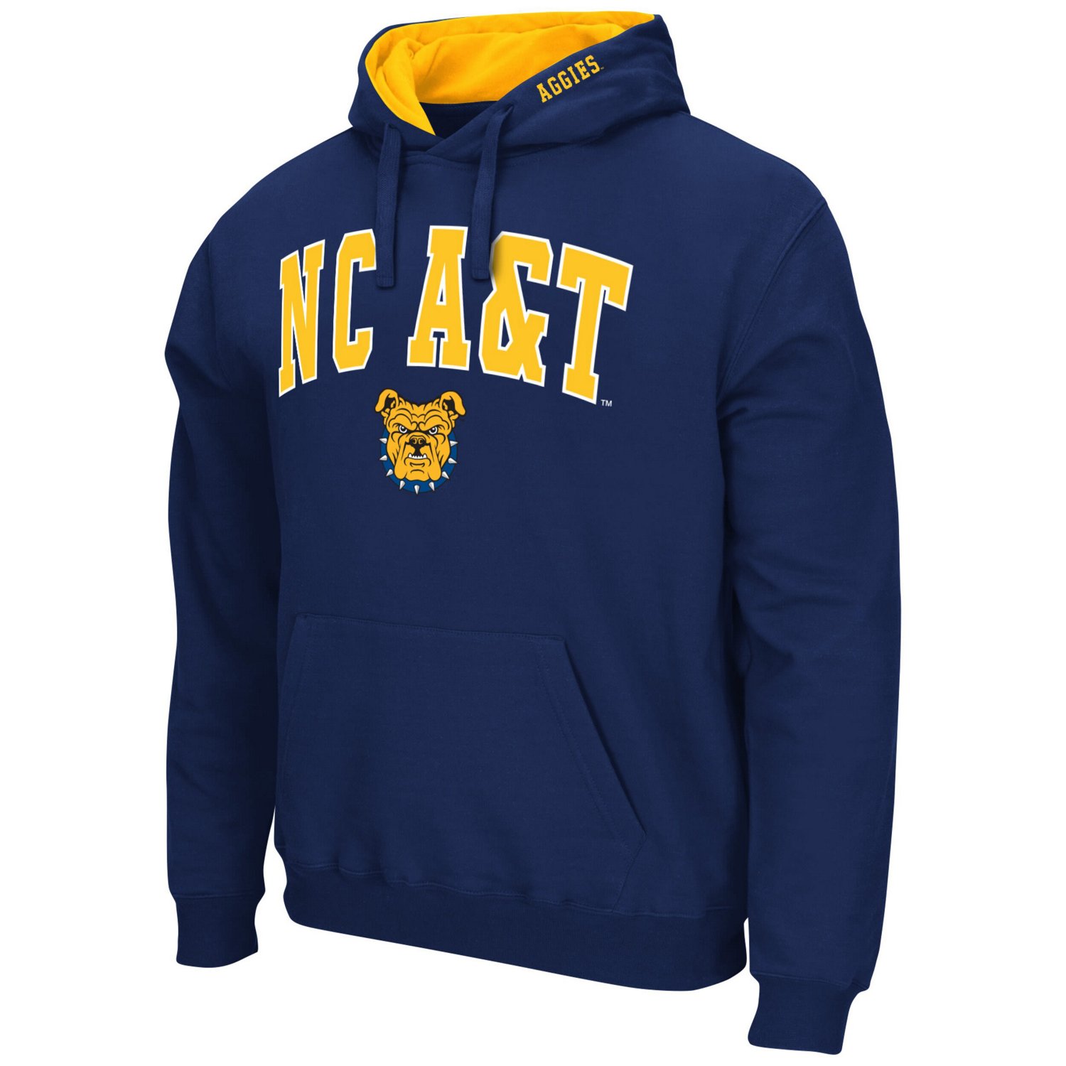 Colosseum North Carolina AT Aggies Arch  Logo 30 Pullover Hoodie                                                                 - view number 2