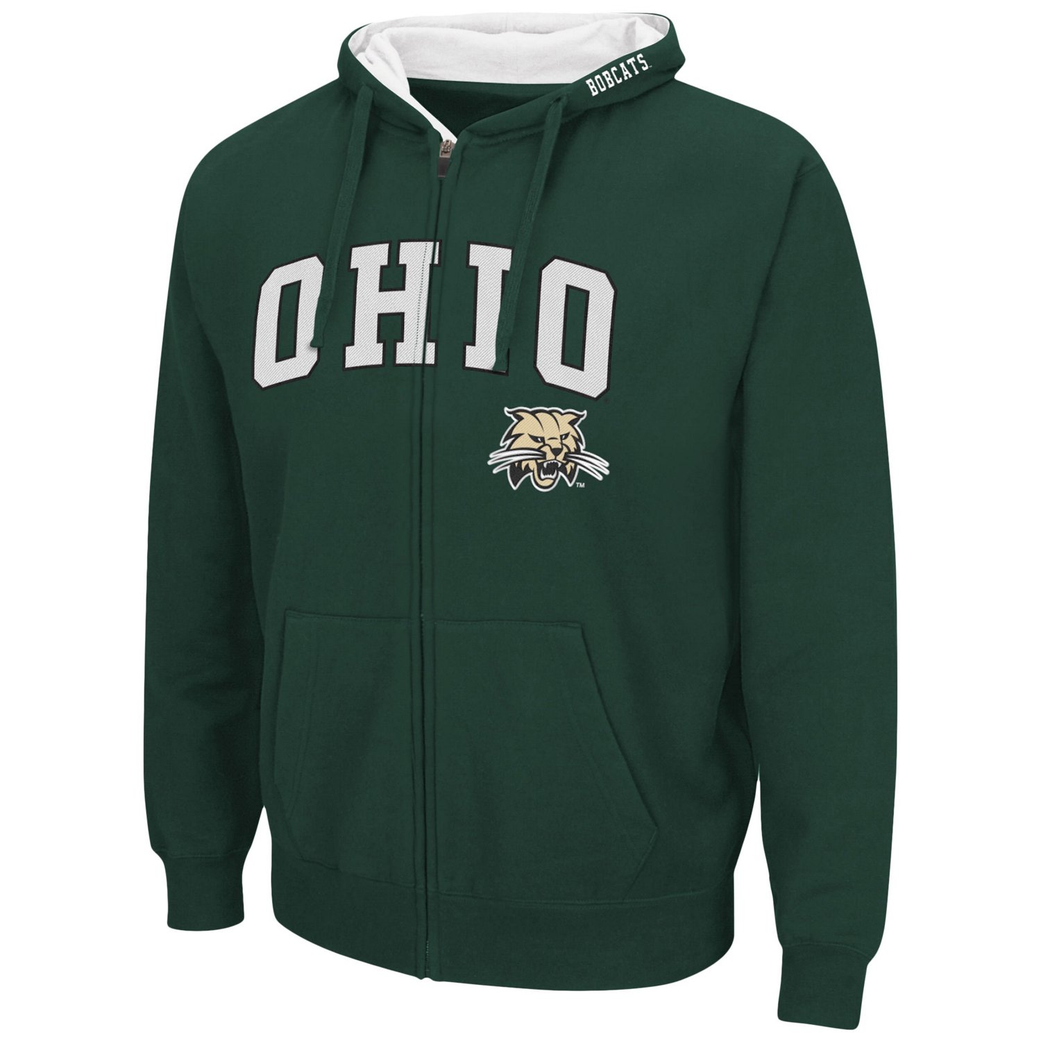Colosseum Ohio Bobcats Arch  Logo 30 Full-Zip Hoodie - view number 2