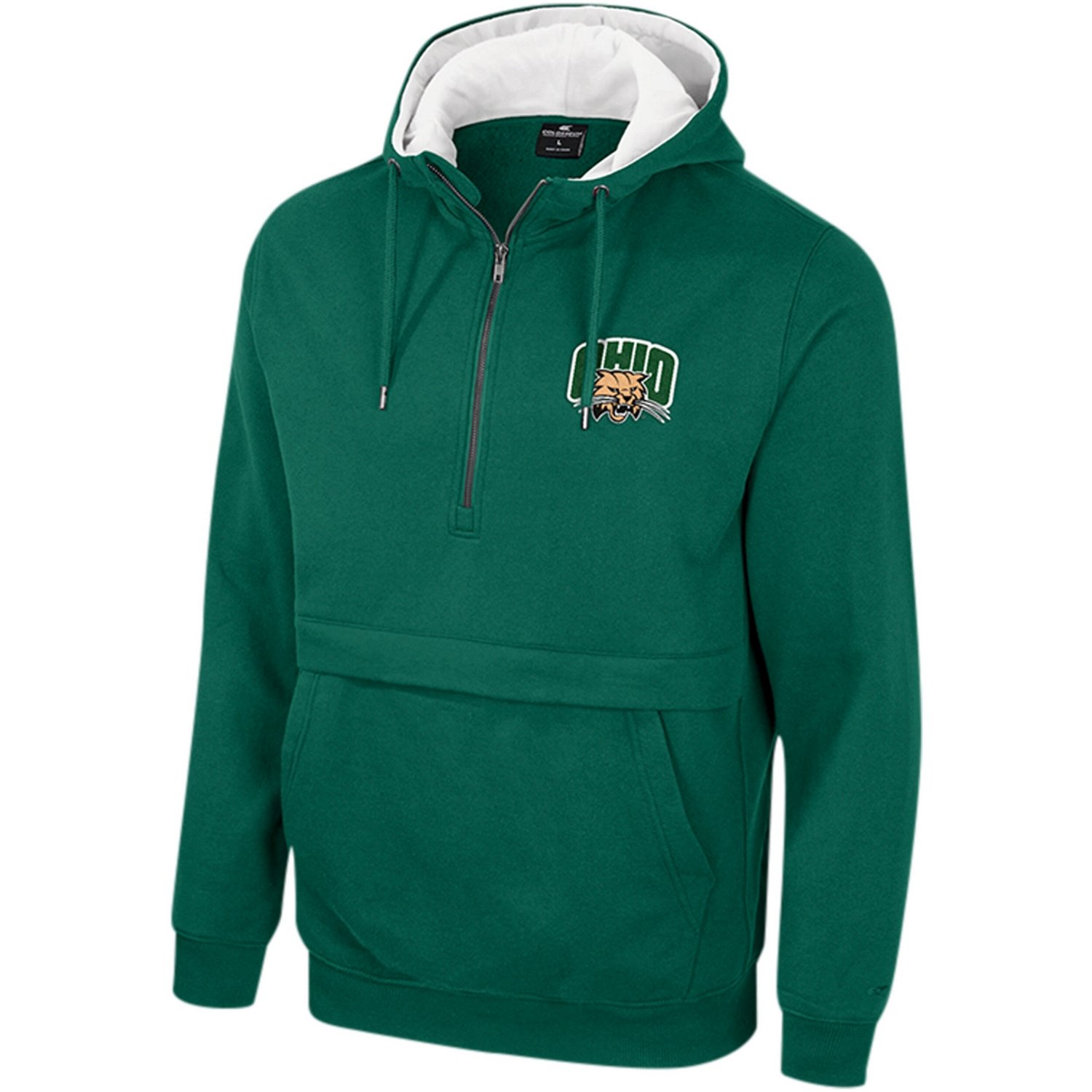 Colosseum Ohio Bobcats Team Half-Zip Pullover Hoodie - view number 2
