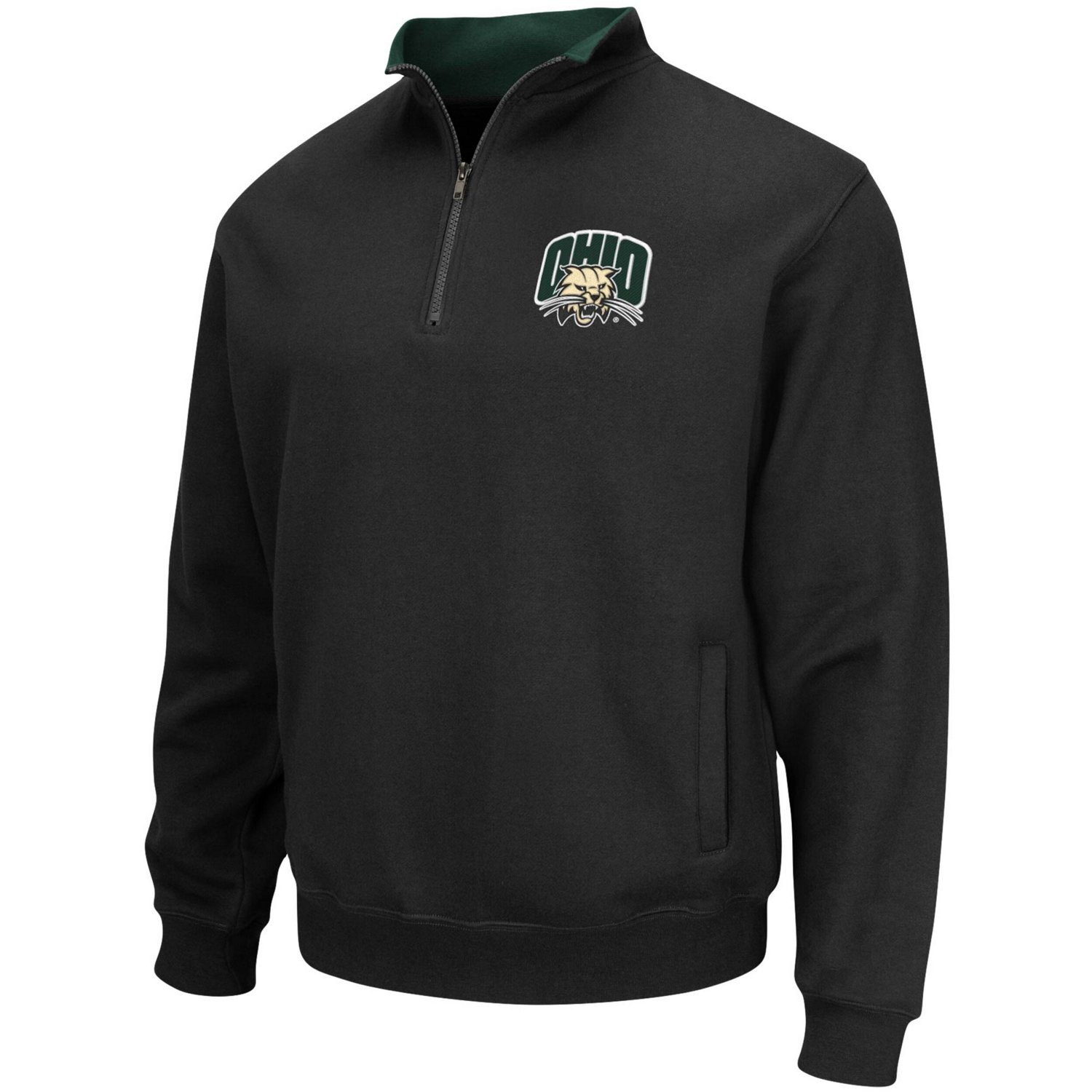 Colosseum Ohio Bobcats Tortugas Logo Quarter-Zip Jacket