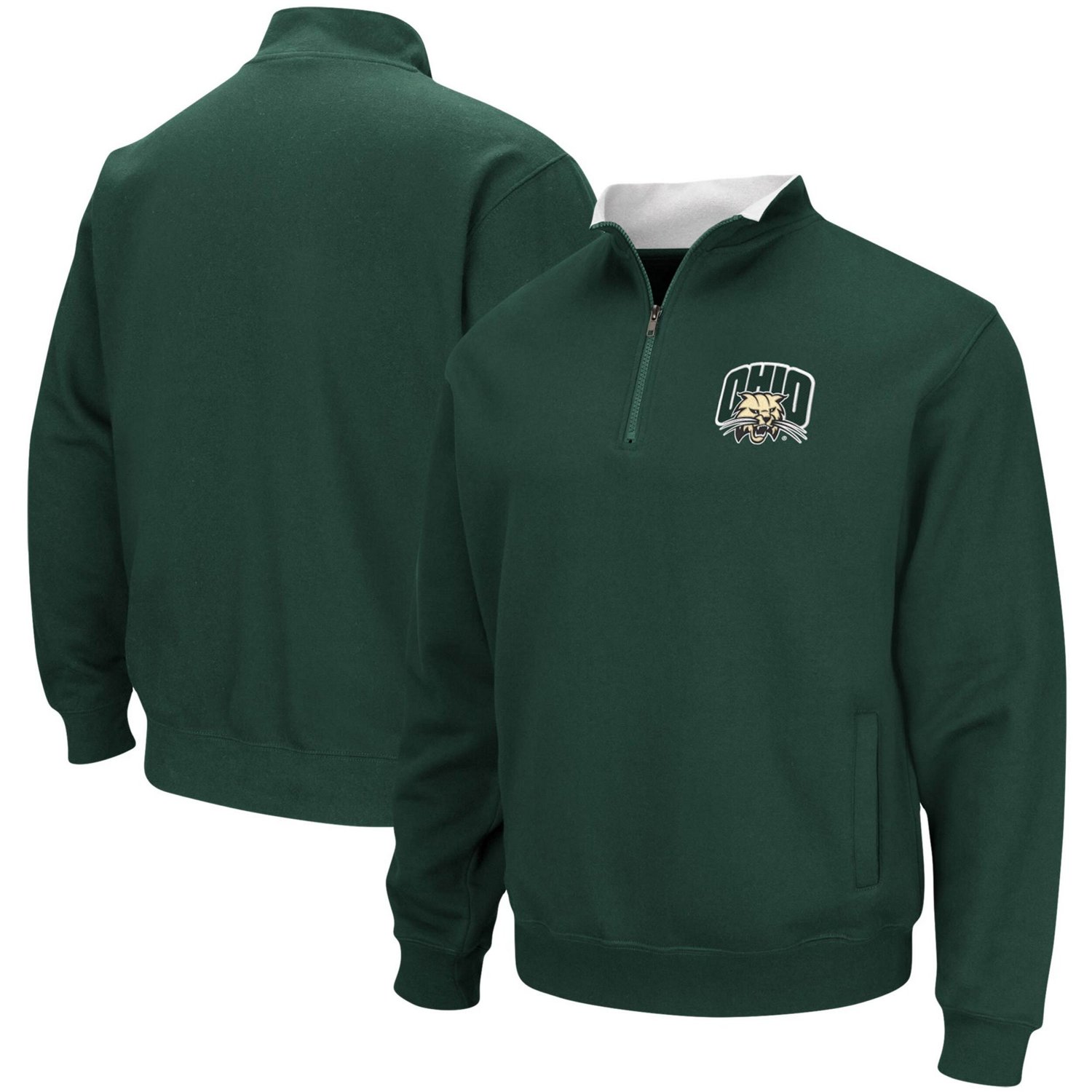 Colosseum Ohio Bobcats Tortugas Logo Quarter-Zip Jacket