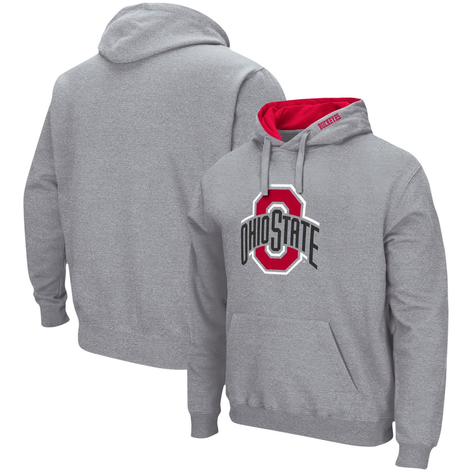 Colosseum Ohio State Buckeyes Arch  Logo 30 Pullover Hoodie