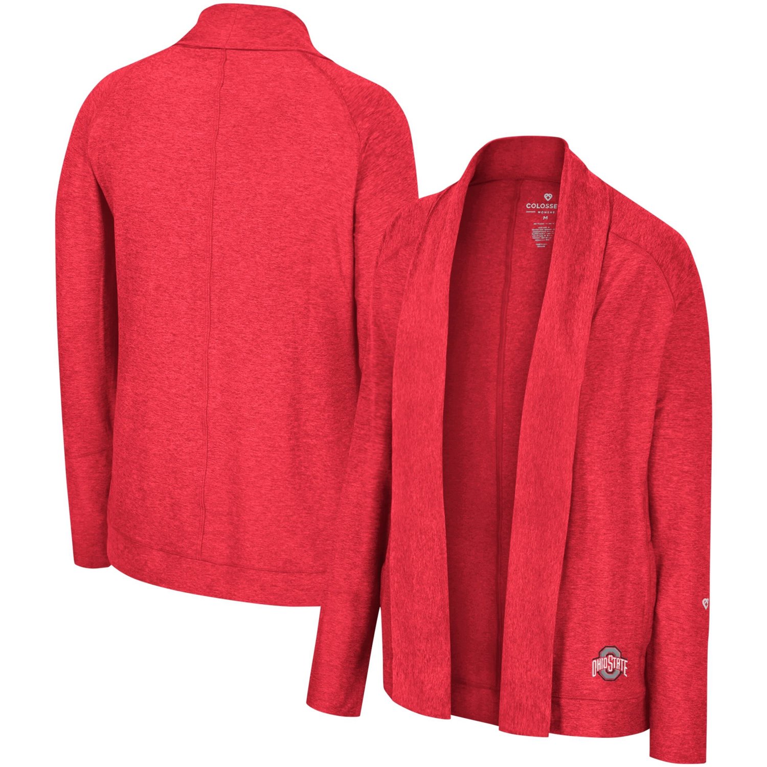 Colosseum Ohio State Buckeyes Morningside Cardigan Sweater                                                                       - view number 1