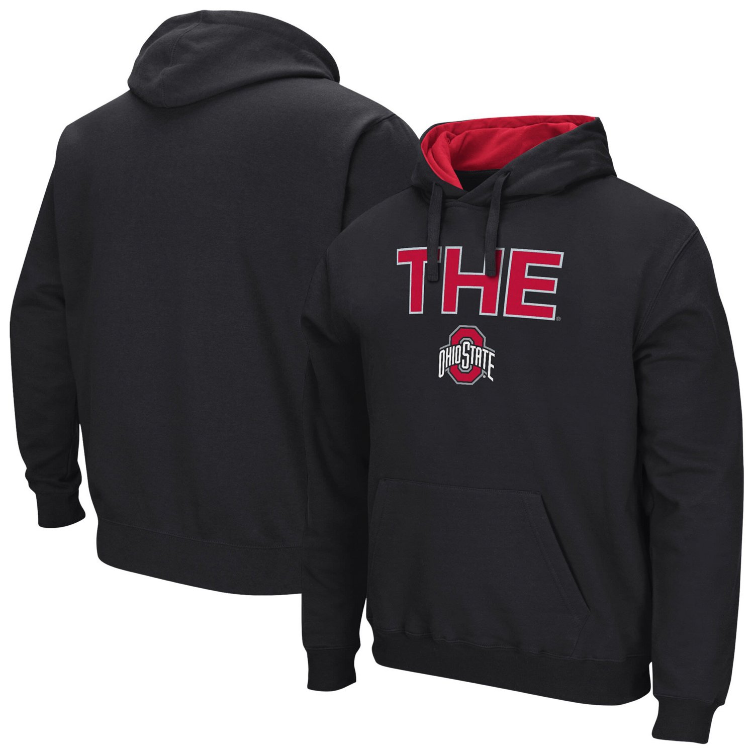 Colosseum Ohio State Buckeyes Rally Cry Fleece Hoodie - view number 1