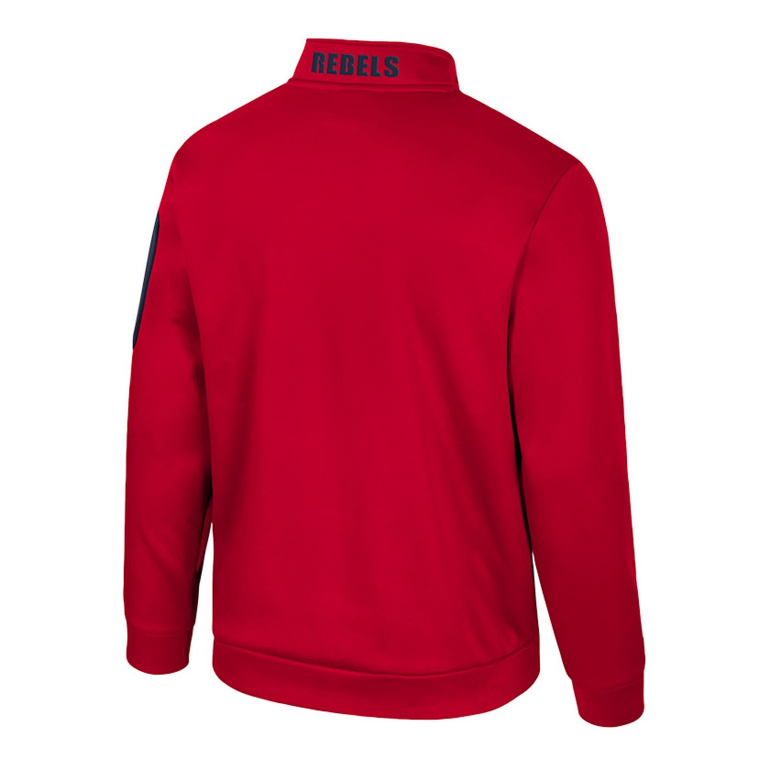 Colosseum Ole Miss Rebels Mainframe Quarter-Zip Fleece Jacket                                                                    - view number 3