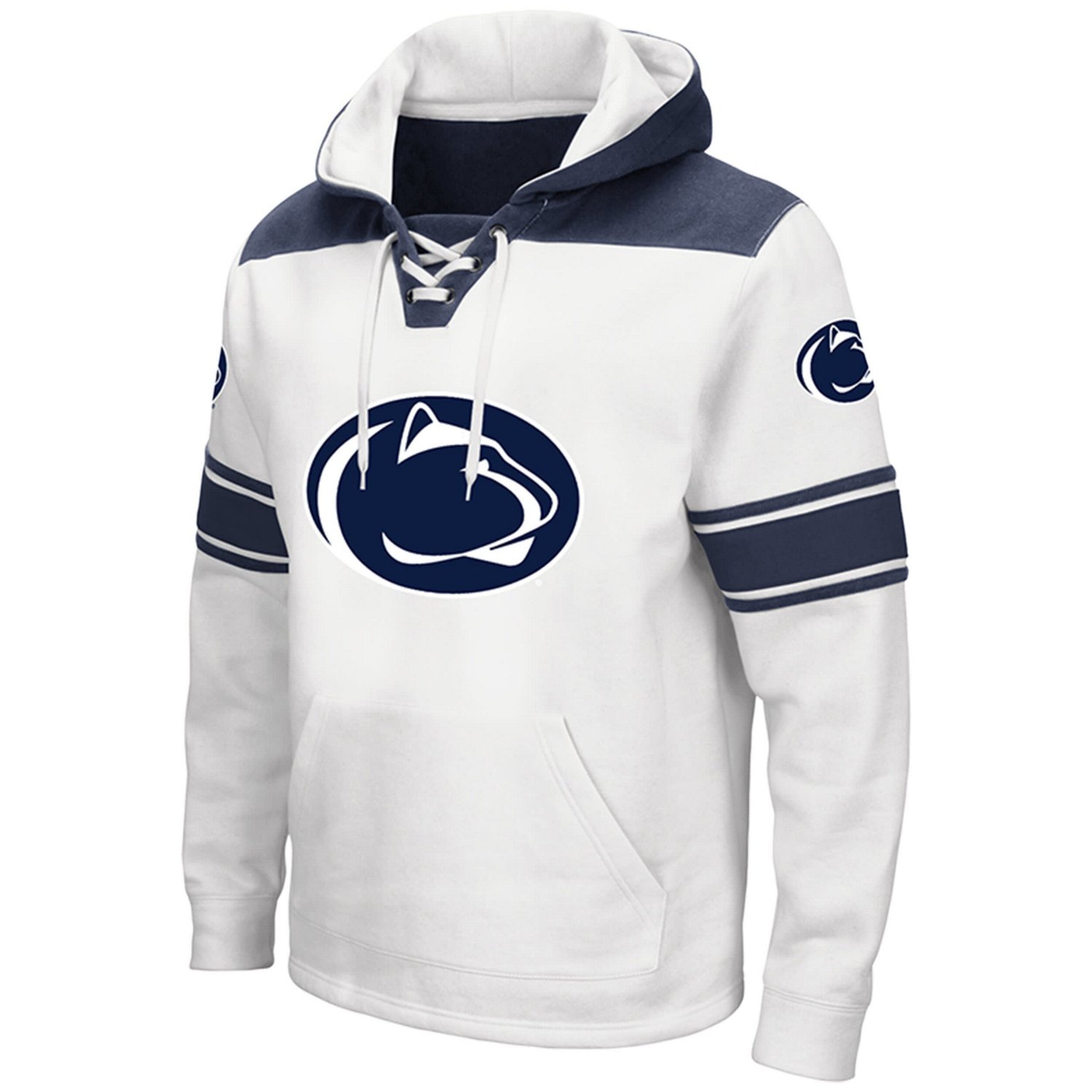Colosseum Penn State Nittany Lions Lace-Up 20 Pullover Hoodie - view number 2