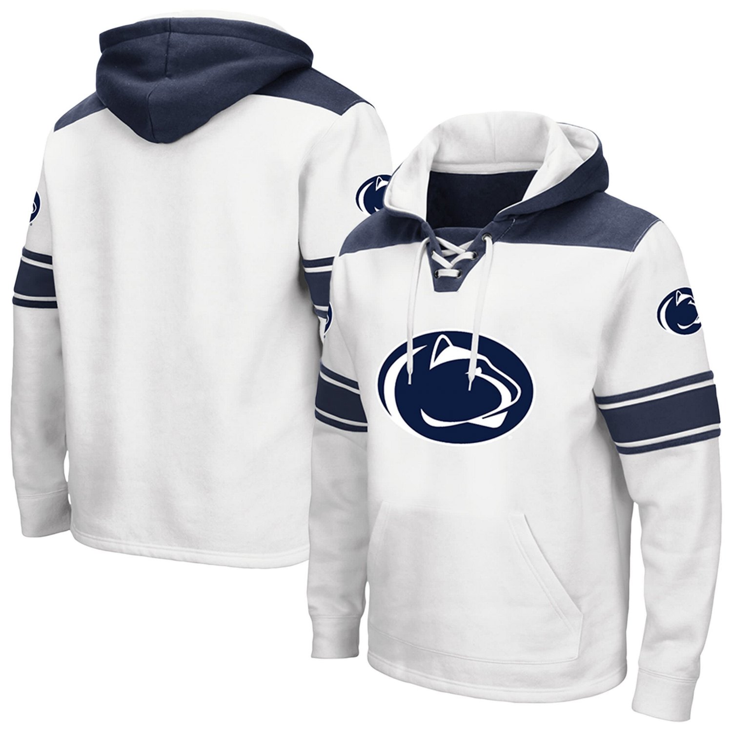 Colosseum Penn State Nittany Lions Lace-Up 20 Pullover Hoodie - view number 1