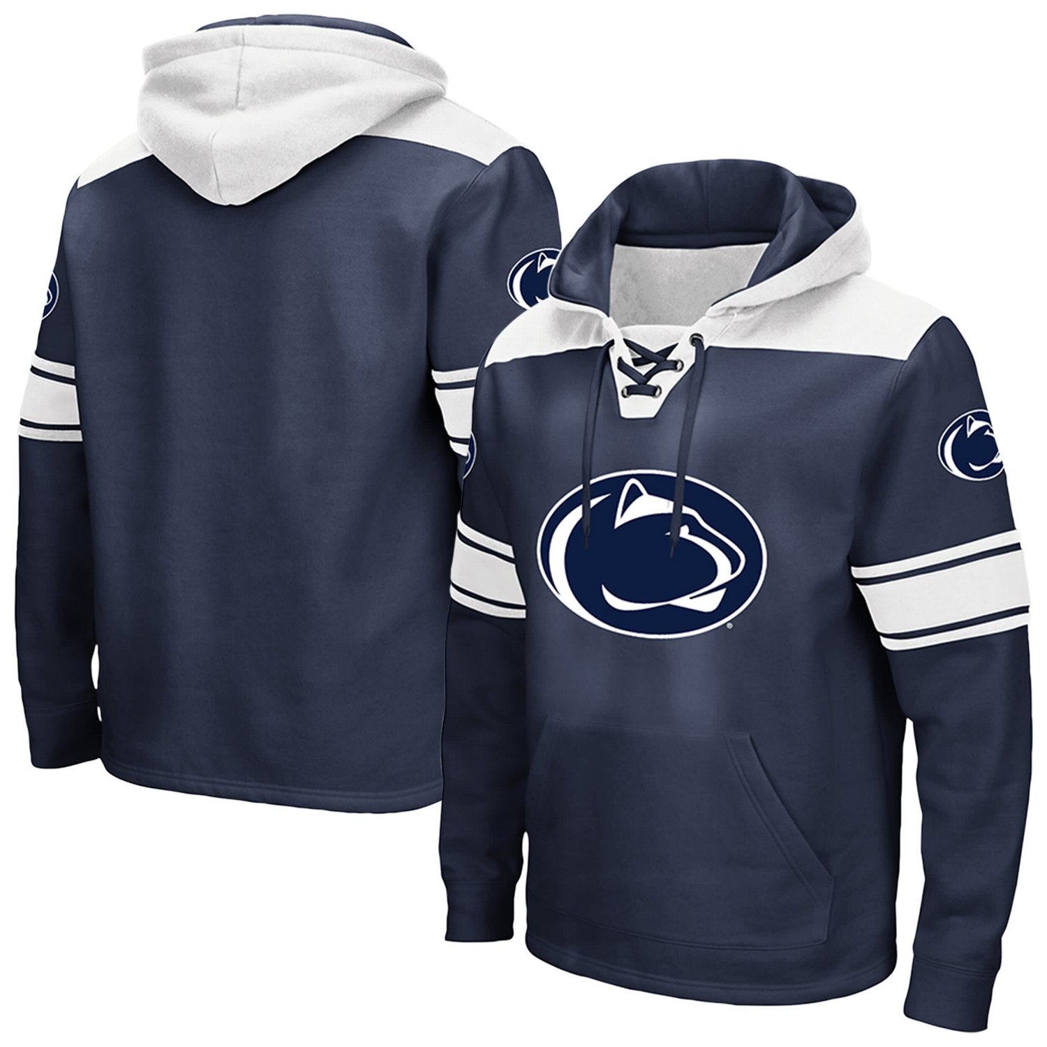 Colosseum Penn State Nittany Lions Lace-Up 20 Pullover Hoodie - view number 1