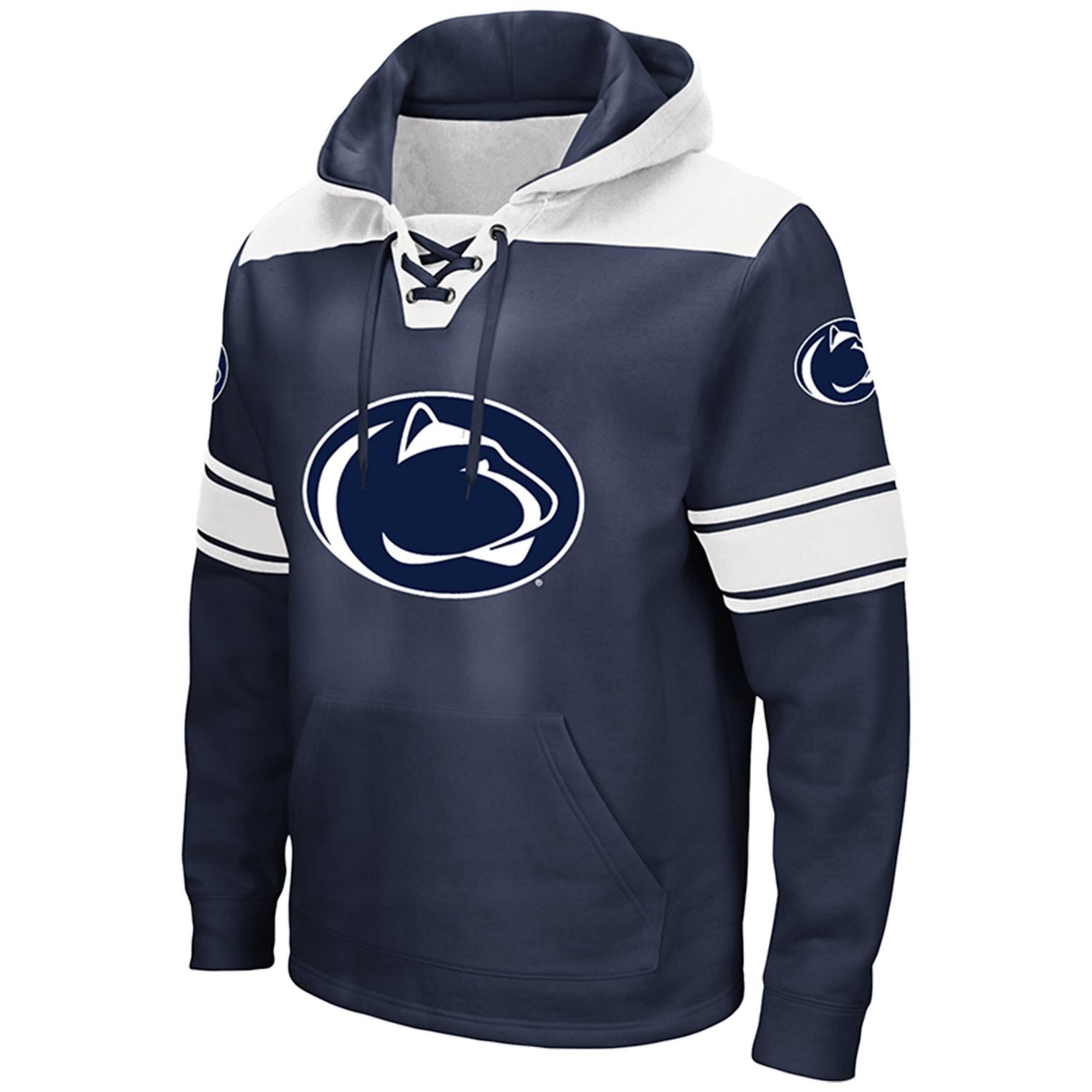 Colosseum Penn State Nittany Lions Lace-Up 20 Pullover Hoodie - view number 2