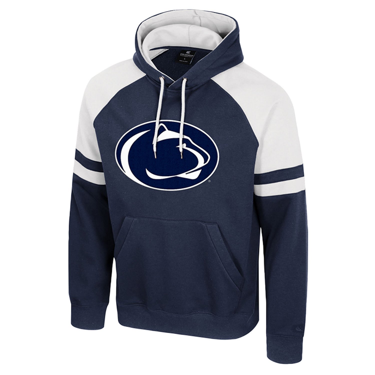 Colosseum Penn State Nittany Lions Todd Raglan Pullover Hoodie - view number 2