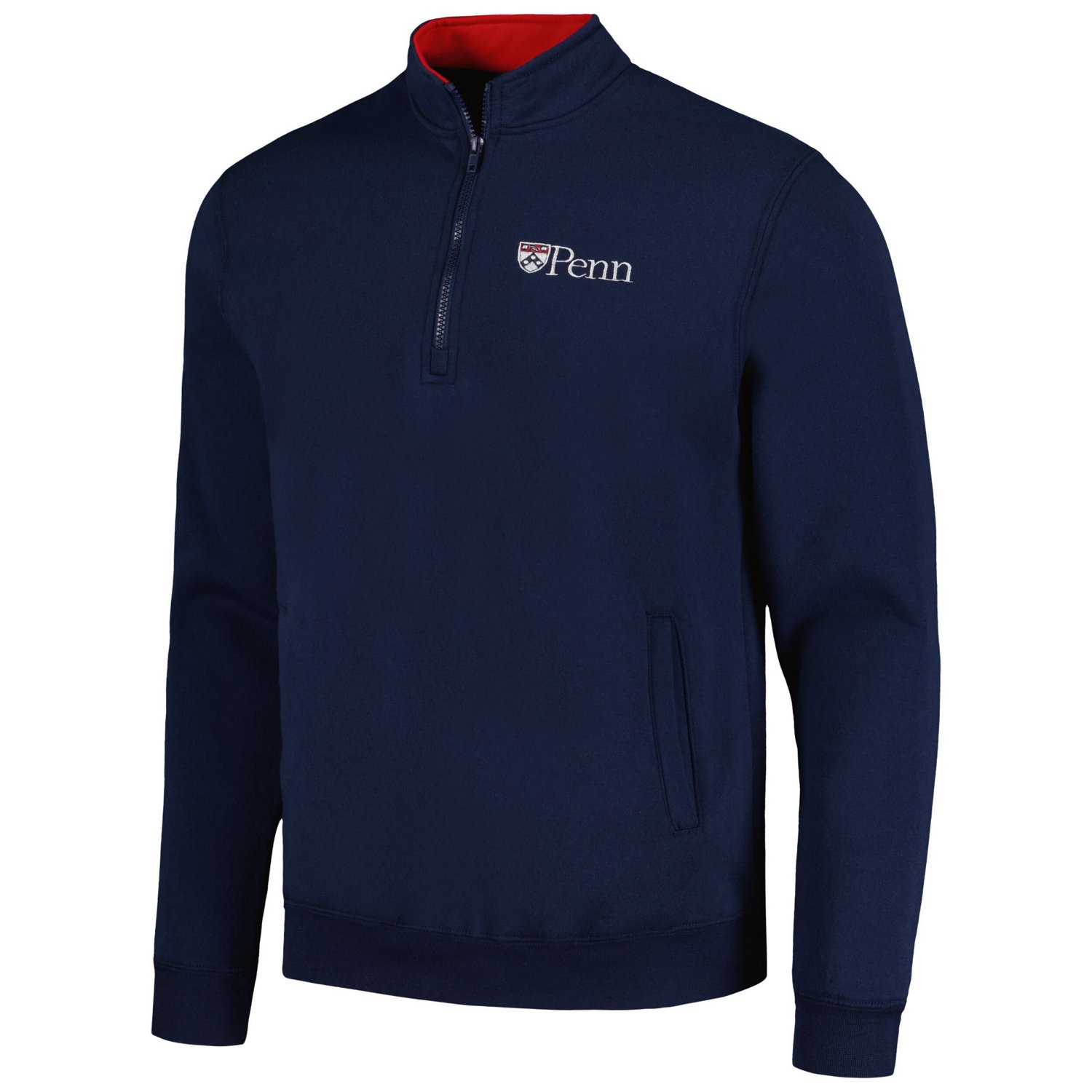 Colosseum Pennsylvania Quakers Tortugas Quarter-Zip Sweatshirt - view number 2