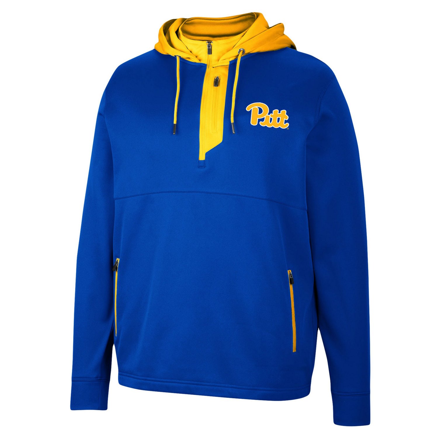 Colosseum Pitt Panthers Luge 30 Quarter-Zip Hoodie                                                                               - view number 2