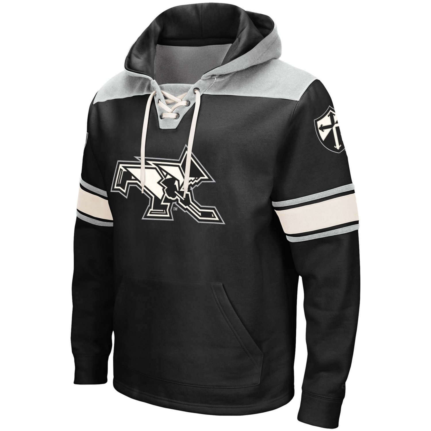 Colosseum Providence Friars 20 Lace-Up Pullover Hoodie - view number 2