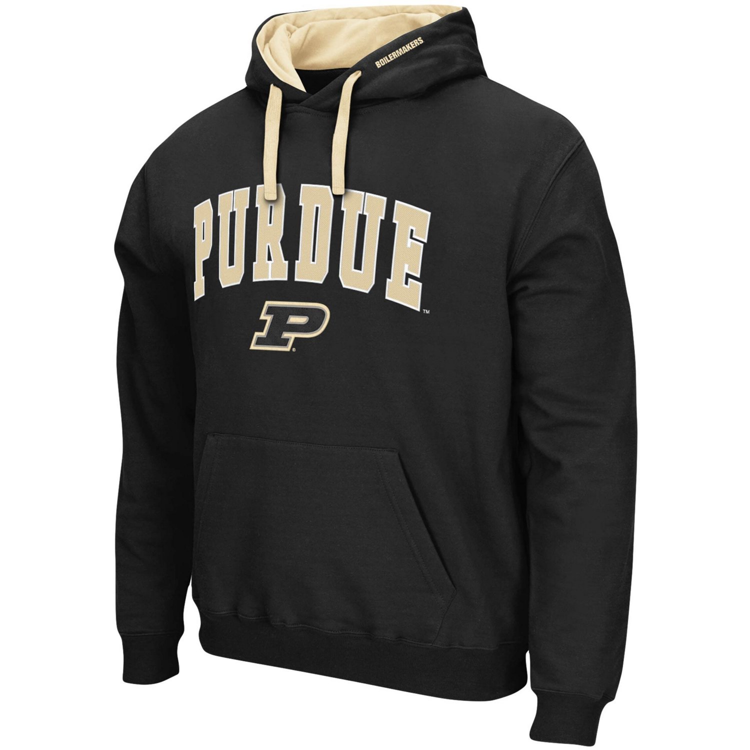Colosseum Purdue Boilermakers Big  Tall Arch  Logo 20 Pullover Hoodie - view number 2