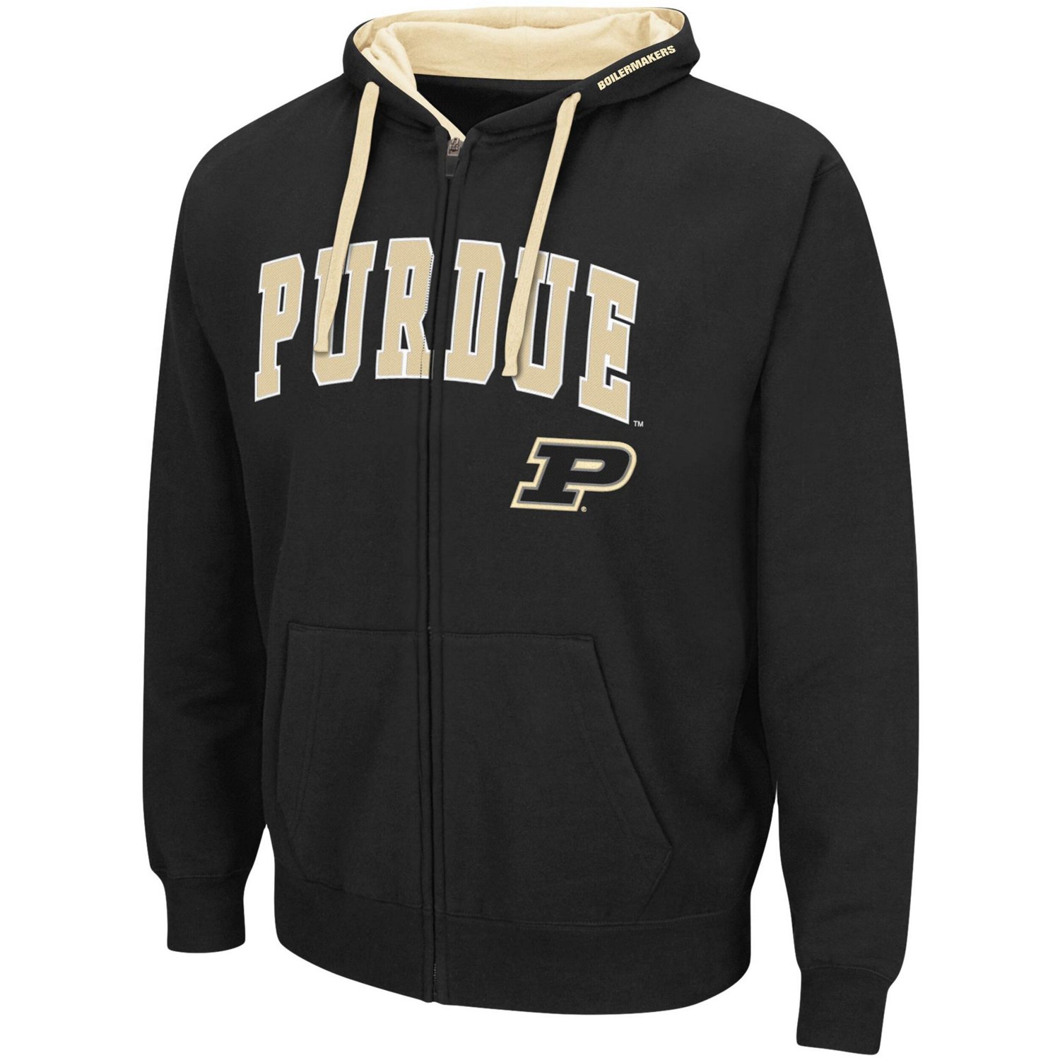Colosseum Purdue Boilermakers Big  Tall Full-Zip Hoodie - view number 2