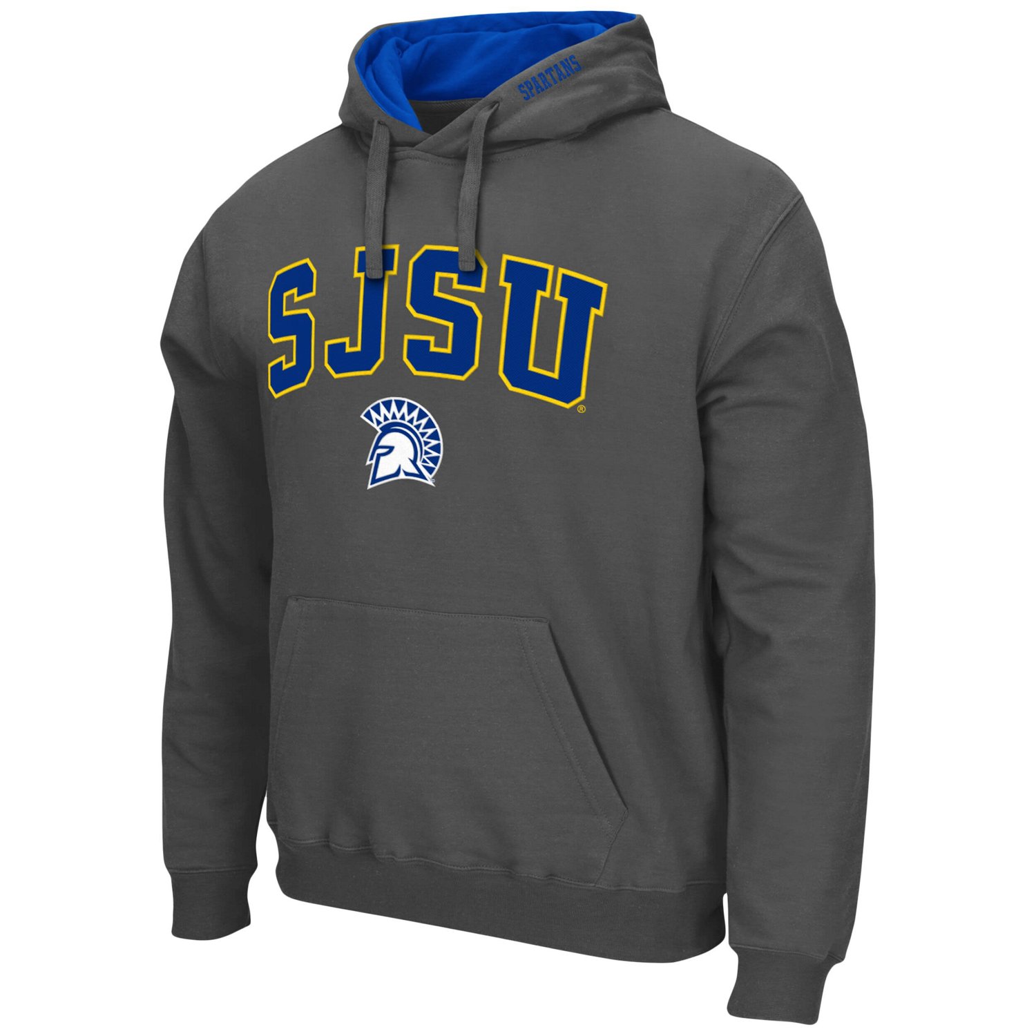 Colosseum San Jose State Spartans Arch and Logo Pullover Hoodie                                                                  - view number 2