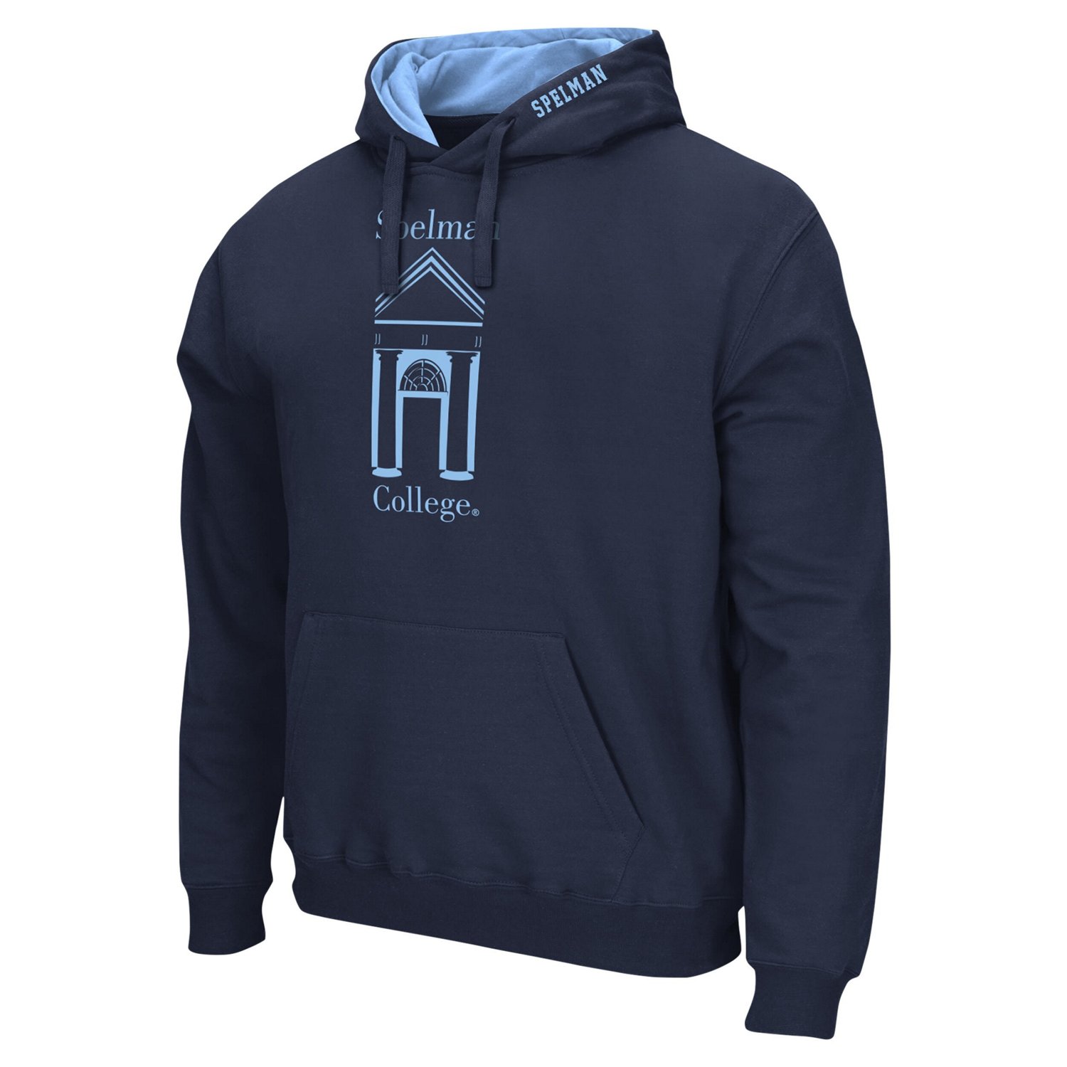 Colosseum Spelman College Jaguars Arch  Logo Pullover Hoodie - view number 2