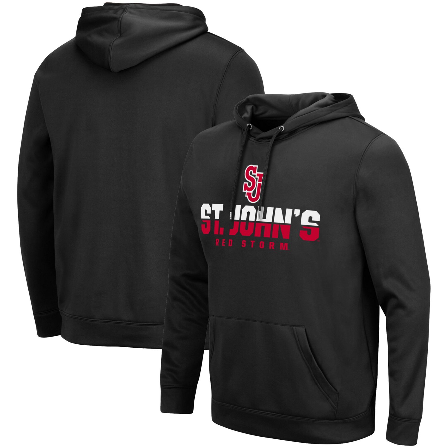 Colosseum St John's Red Storm Lantern Pullover Hoodie                                                                            - view number 1
