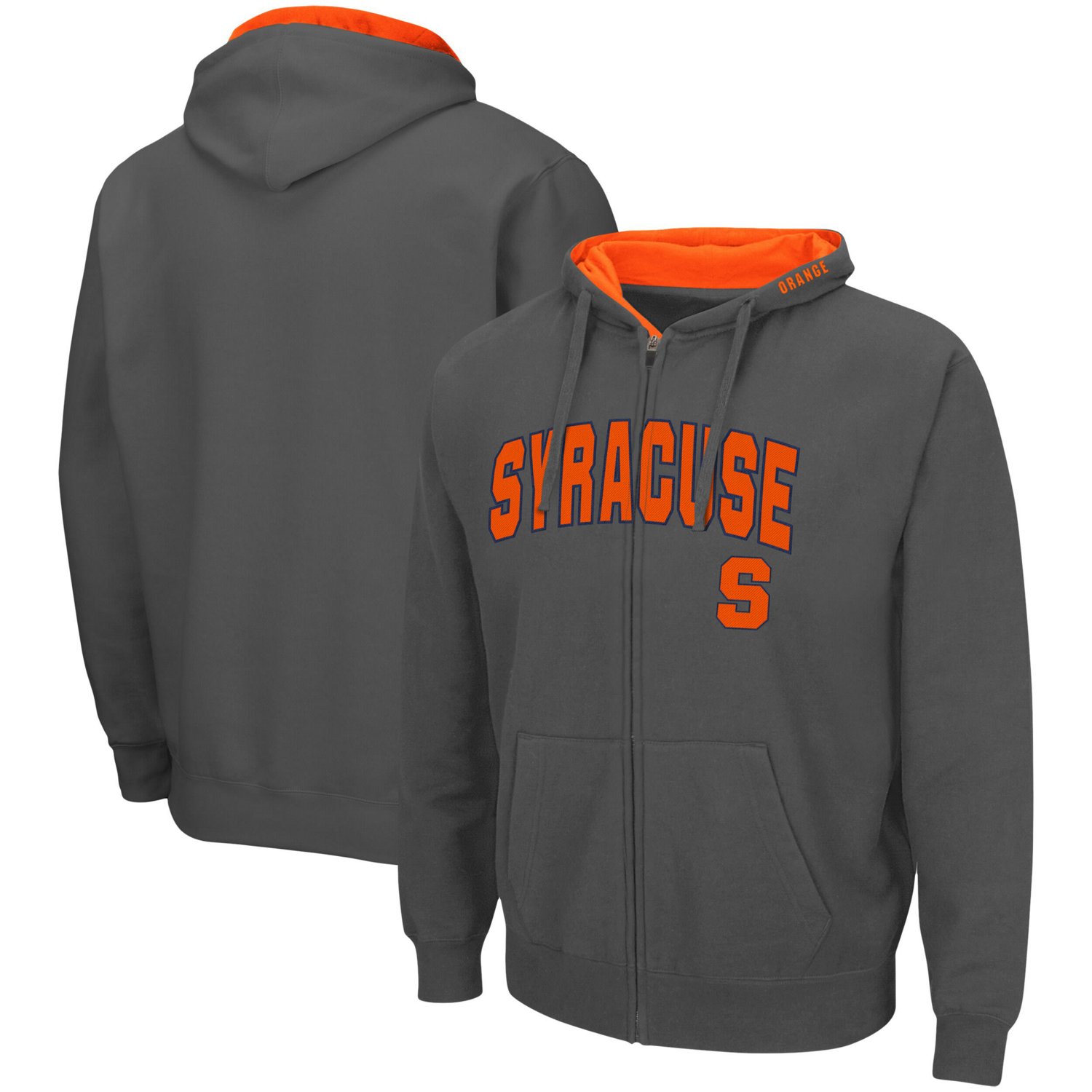 Colosseum Syracuse Arch  Logo 30 Full-Zip Hoodie                                                                                 - view number 1