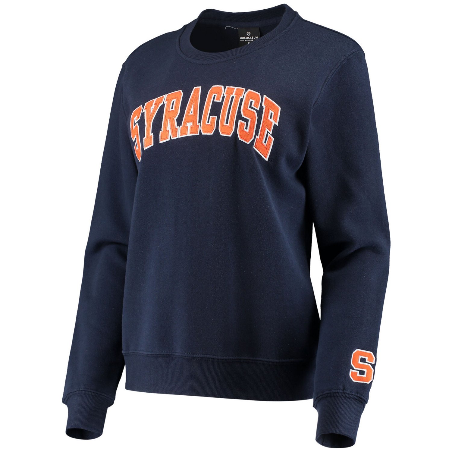 Colosseum Syracuse Orange Campanile Pullover Sweatshirt - view number 2