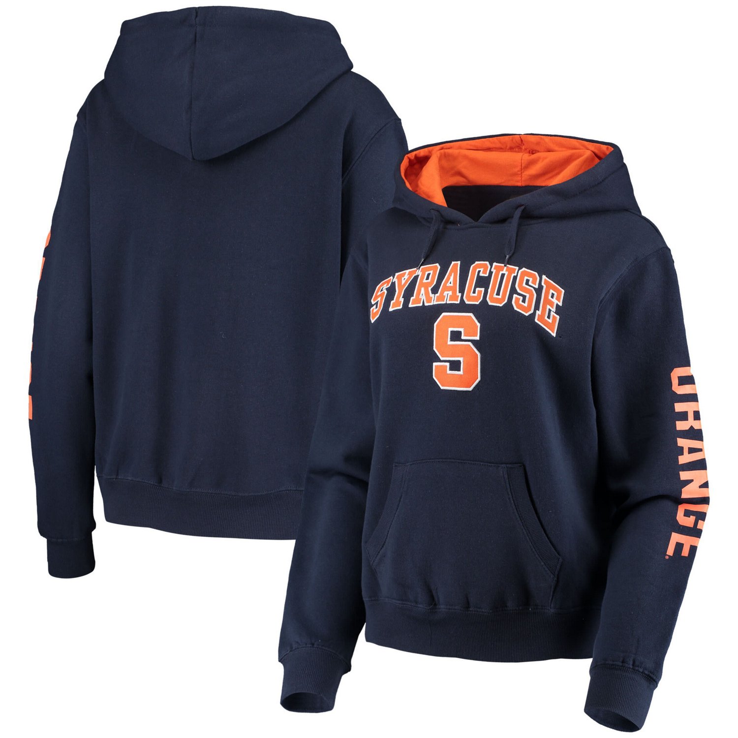 Colosseum Syracuse Orange Loud and Proud Pullover Hoodie - view number 1