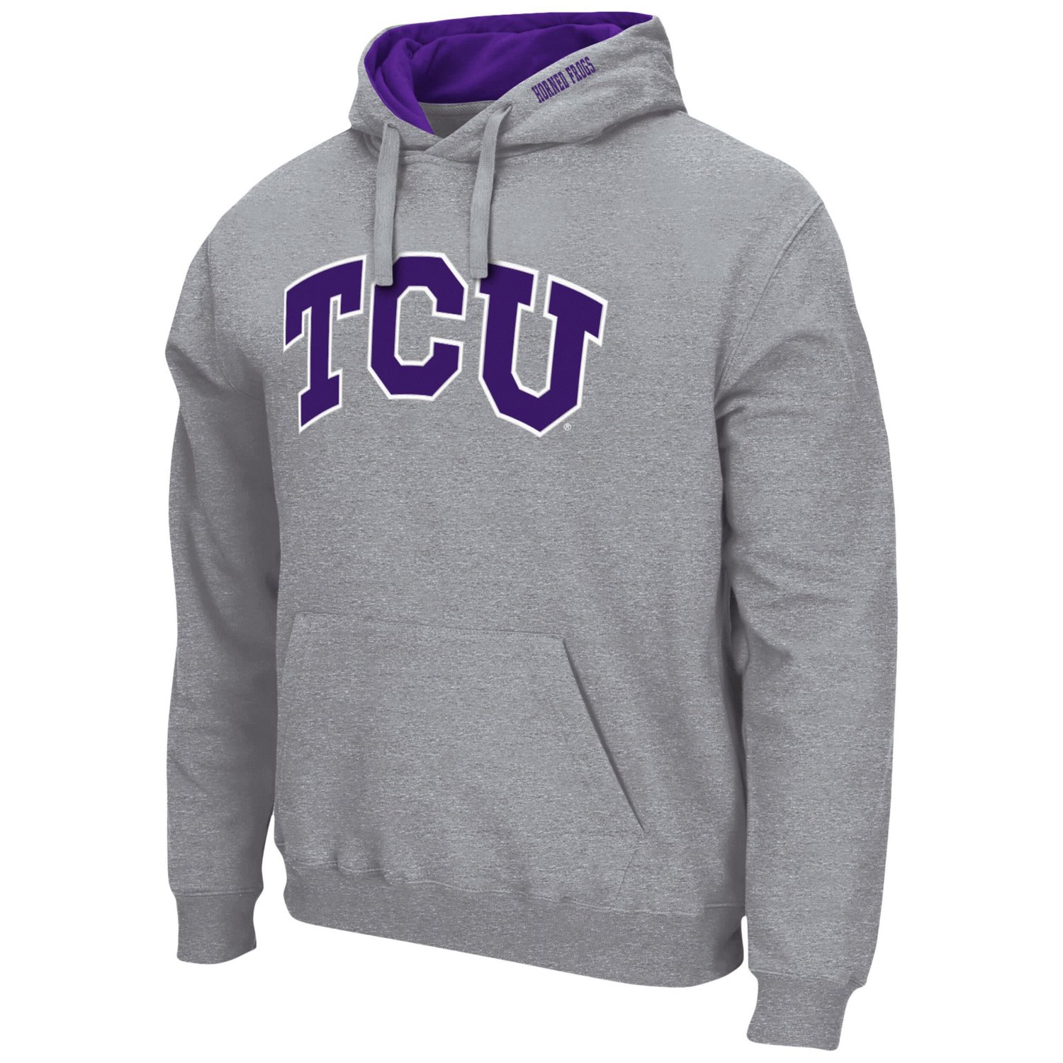 Colosseum TCU Horned Frogs Arch  Logo 30 Pullover Hoodie                                                                         - view number 2