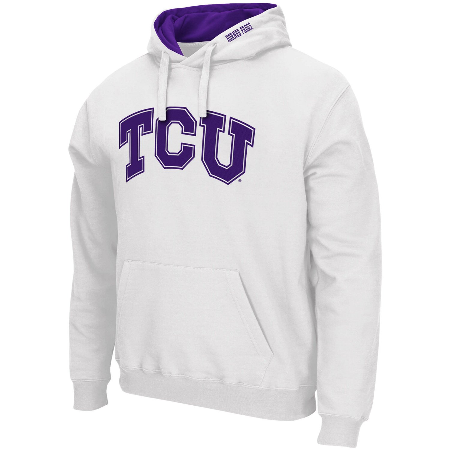 Colosseum TCU Horned Frogs Arch  Logo 30 Pullover Hoodie - view number 2