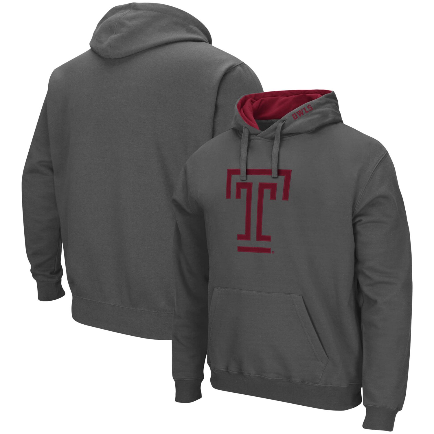 Colosseum Temple Owls Arch and Logo Pullover Hoodie