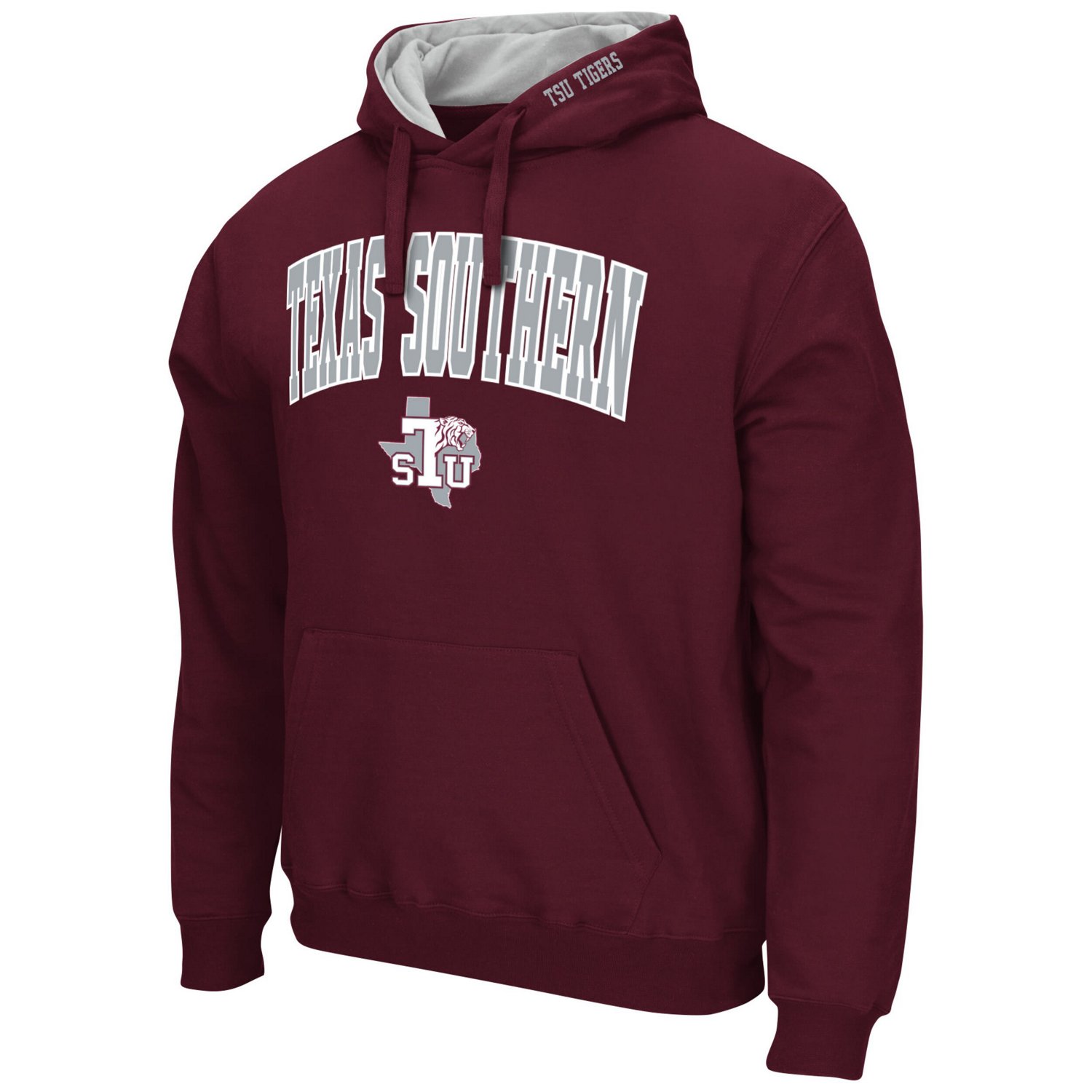 Colosseum Texas Southern Tigers Arch  Logo 30 Pullover Hoodie                                                                    - view number 2