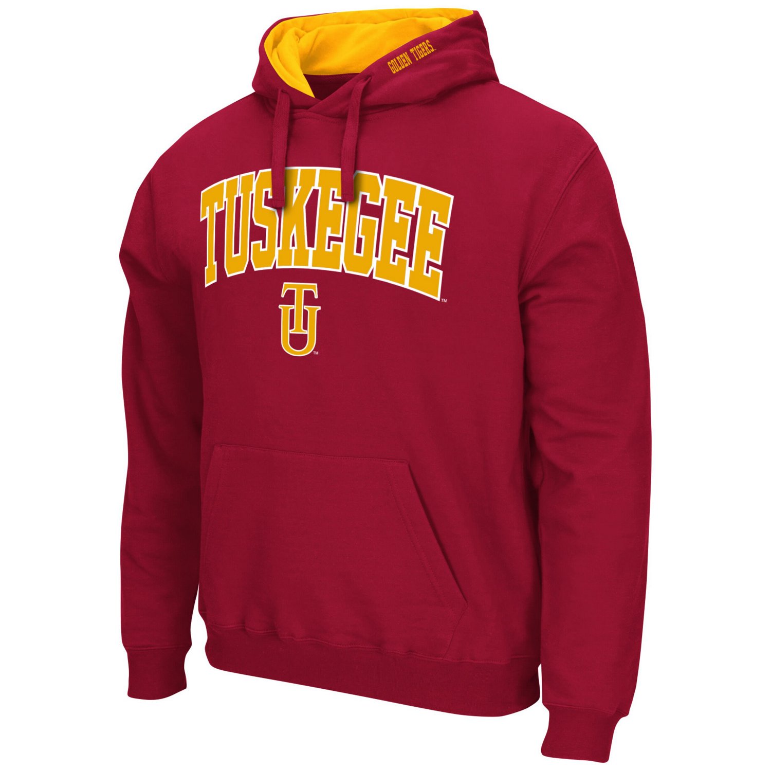 Colosseum Tuskegee Golden Tigers Arch  Logo 30 Pullover Hoodie - view number 2