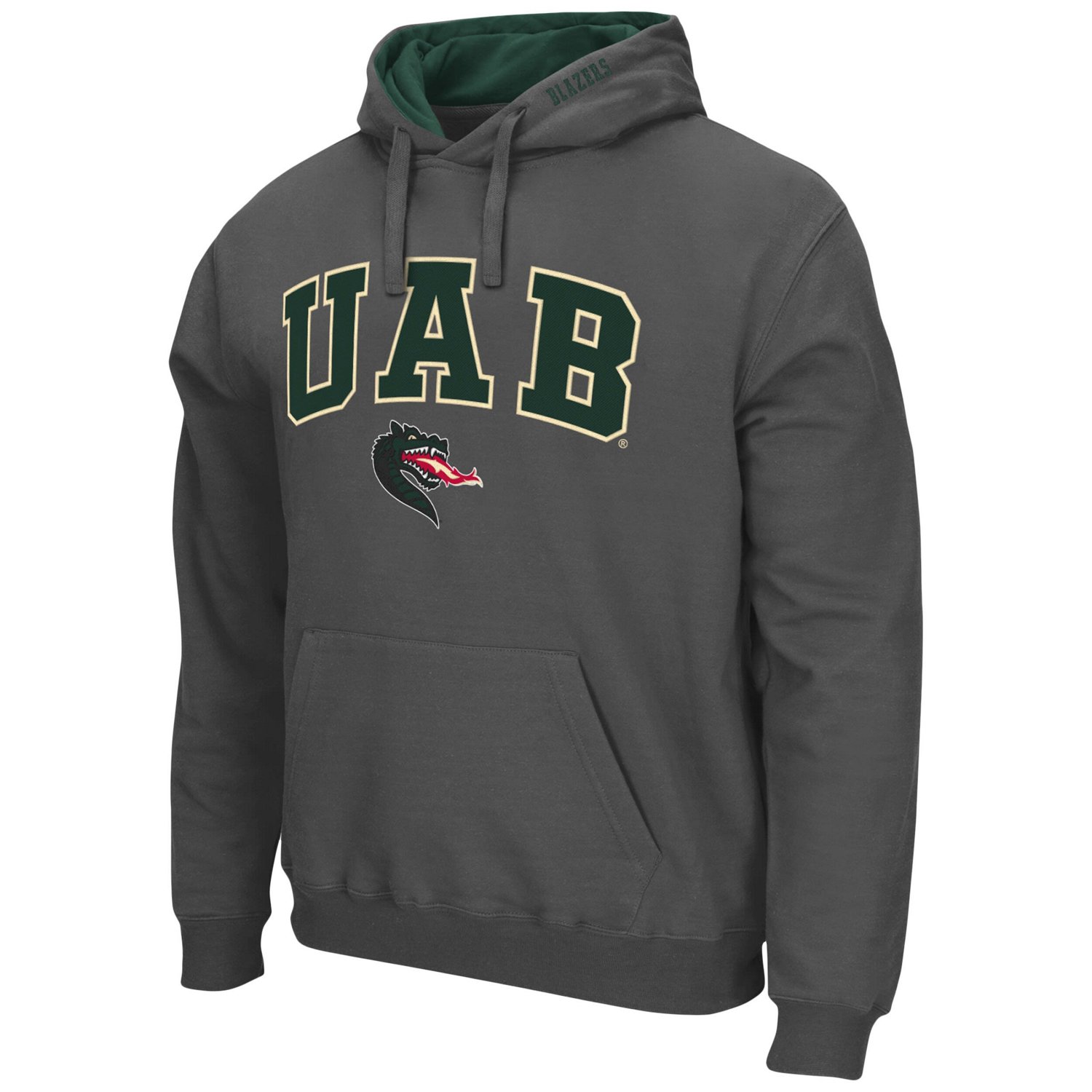 Colosseum UAB Blazers Arch and Logo Pullover Hoodie                                                                              - view number 2