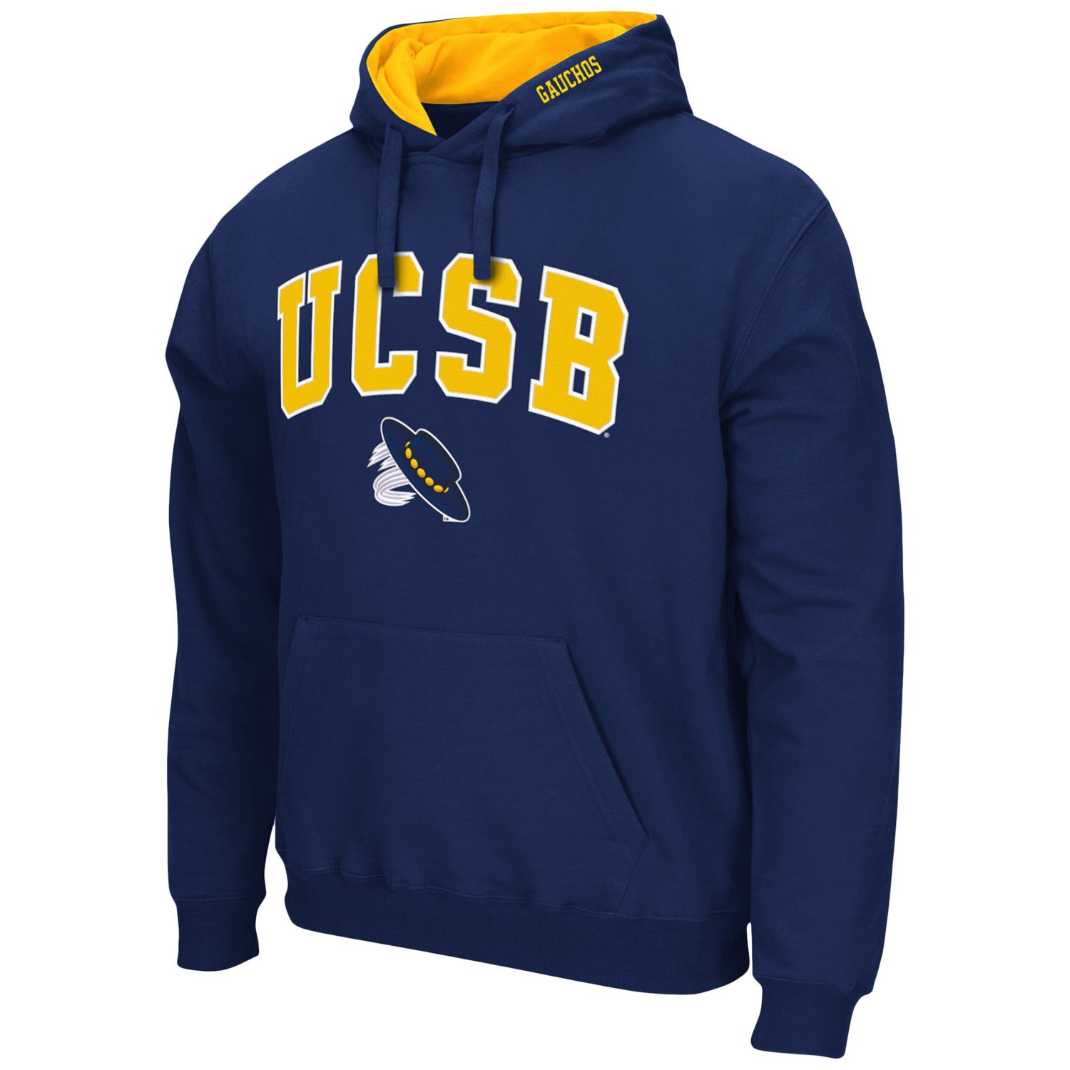 Colosseum UC Santa Barbara Gauchos Arch and Logo Pullover Hoodie                                                                 - view number 2