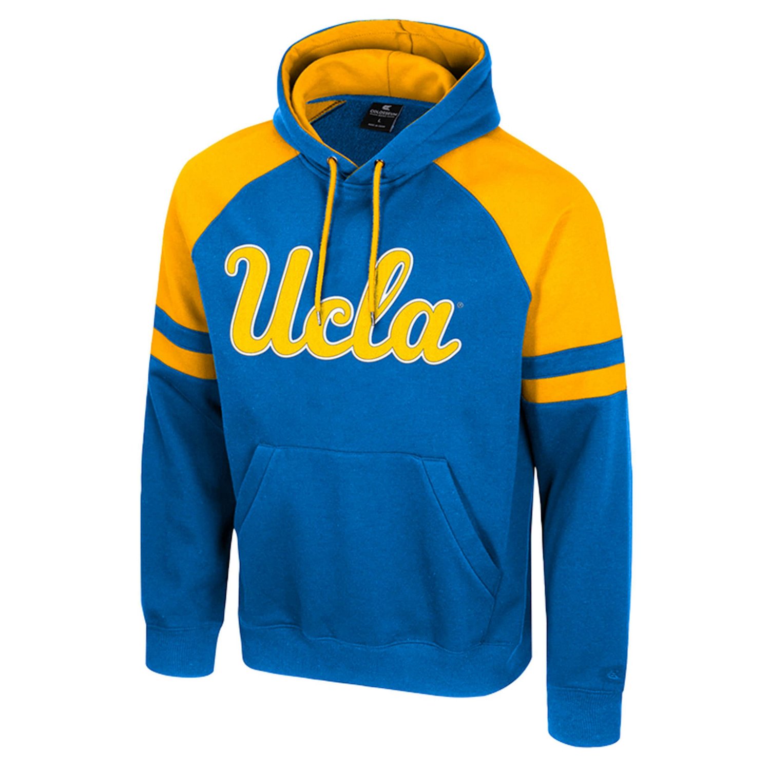 Colosseum UCLA Bruins Todd Raglan Pullover Hoodie - view number 2